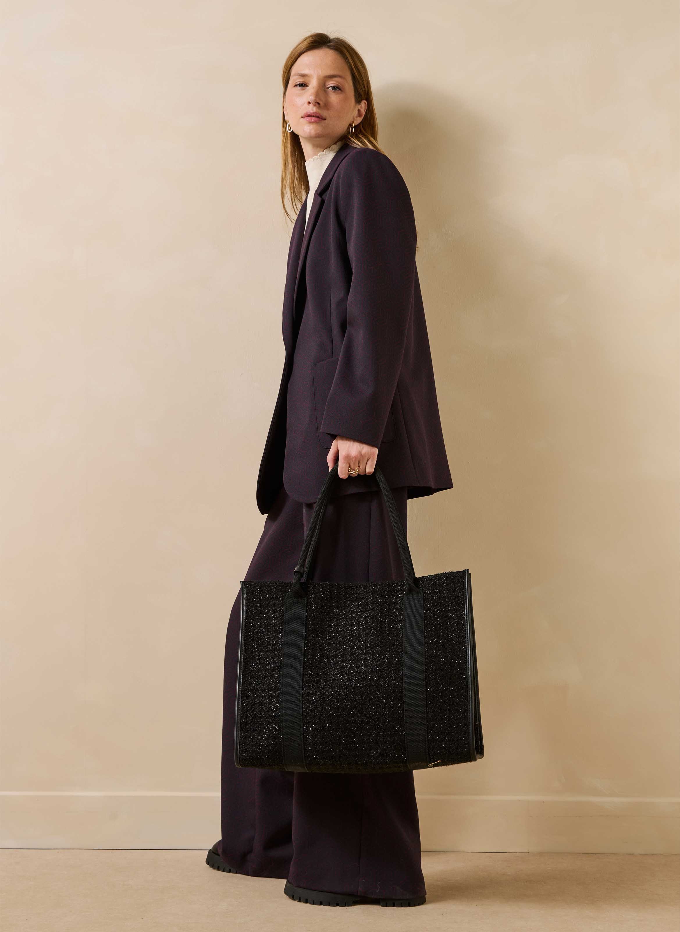 Shopper LA FEE MARABOUTEE Zwart