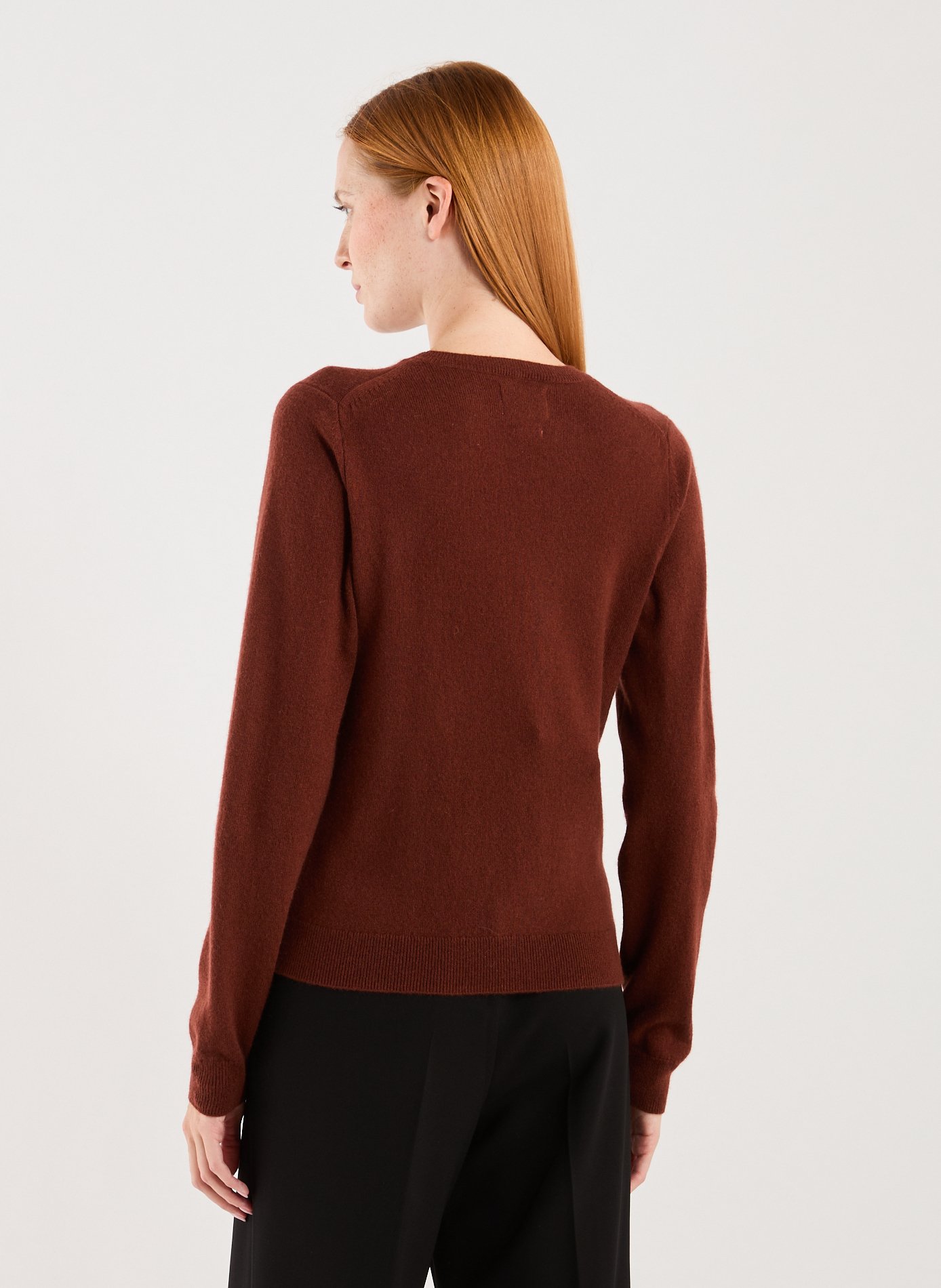 Cashmere sweater AU PRINTEMPS PARIS Brown