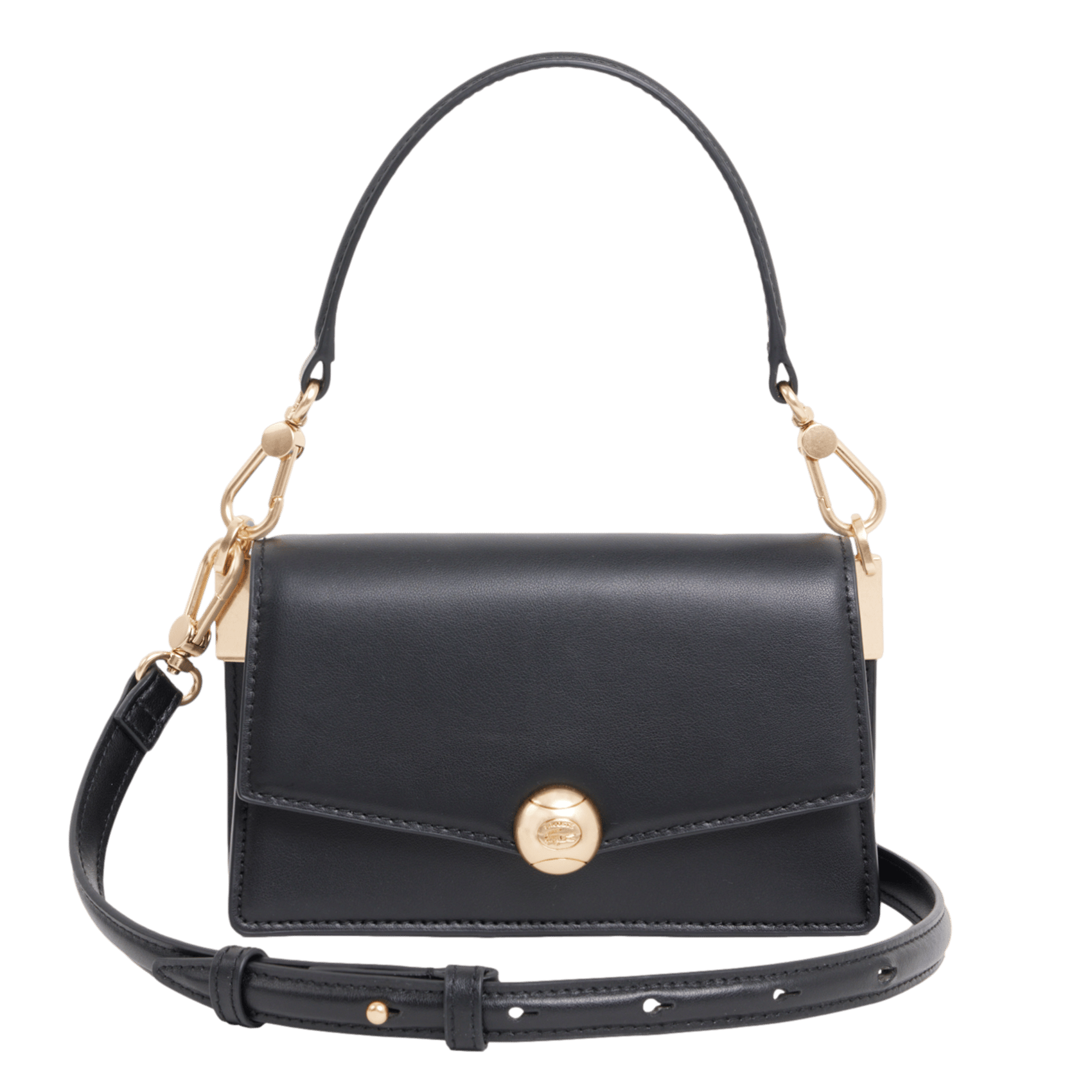 Tennis Bliss Umhängetasche aus Leder LACOSTE Schwarz