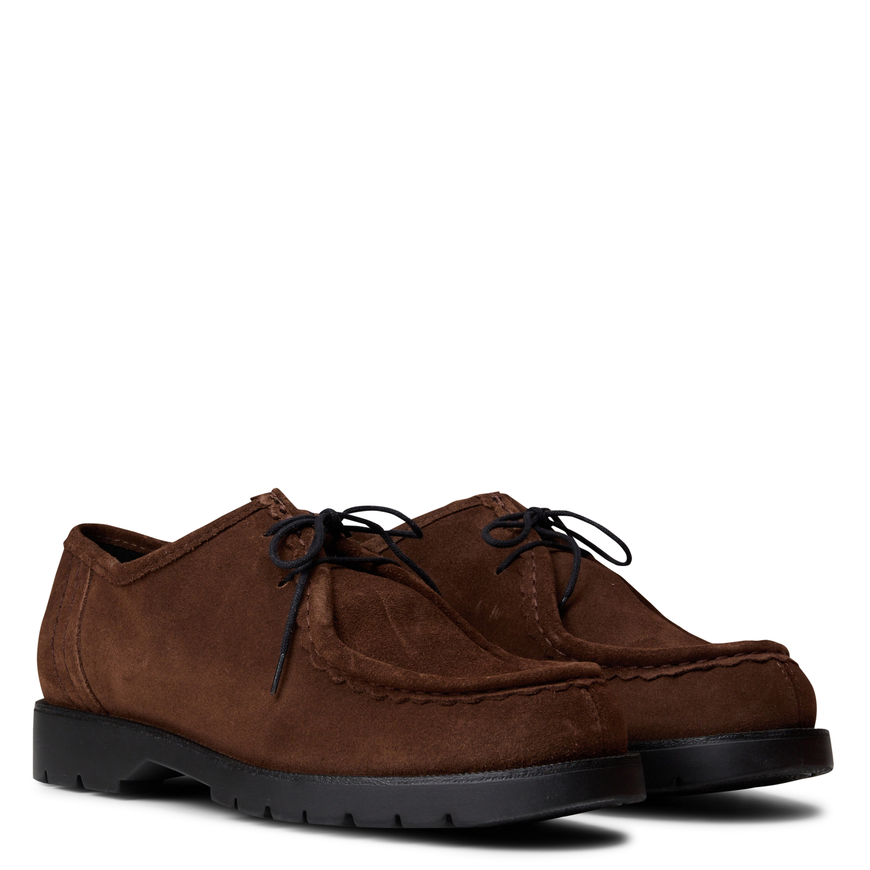 Derbies en cuir KLEMAN Marron