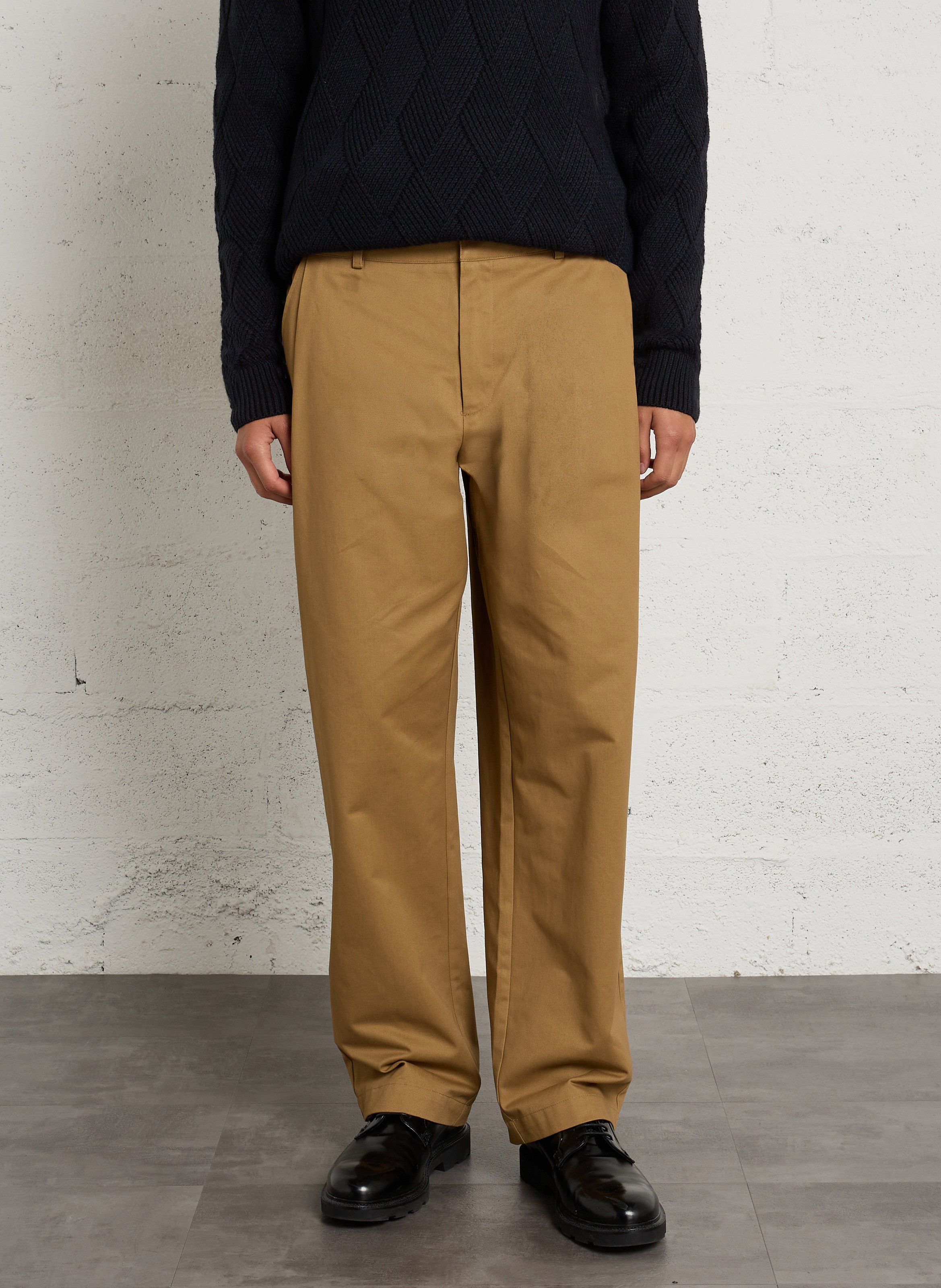 Pantalon droit en coton MINIMUM