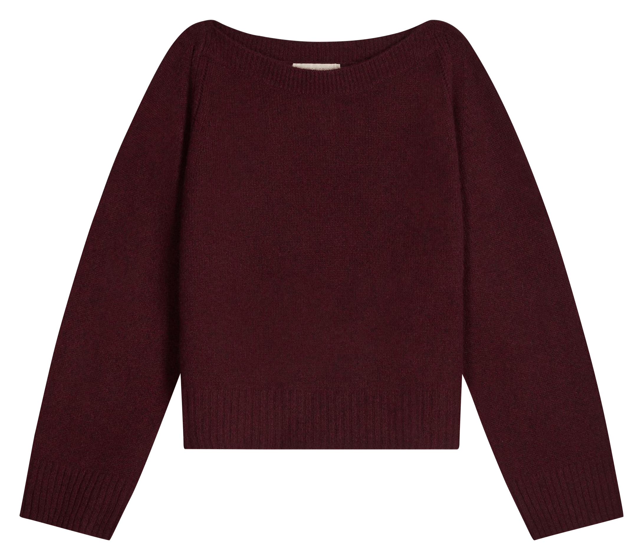 Pull ample col bateau en cachemire | Rouge VANESSA BRUNO Femme