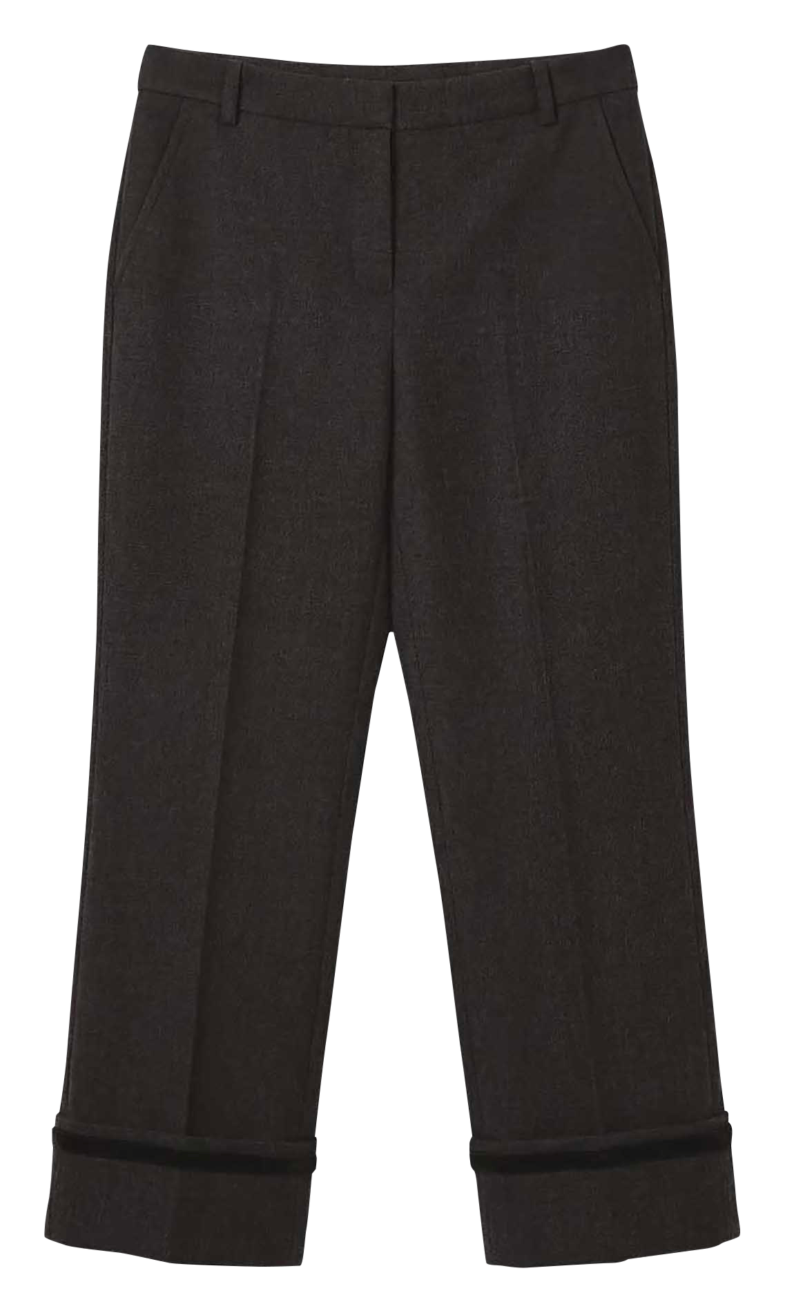 Plain straight trousers TARA JARMON Grey