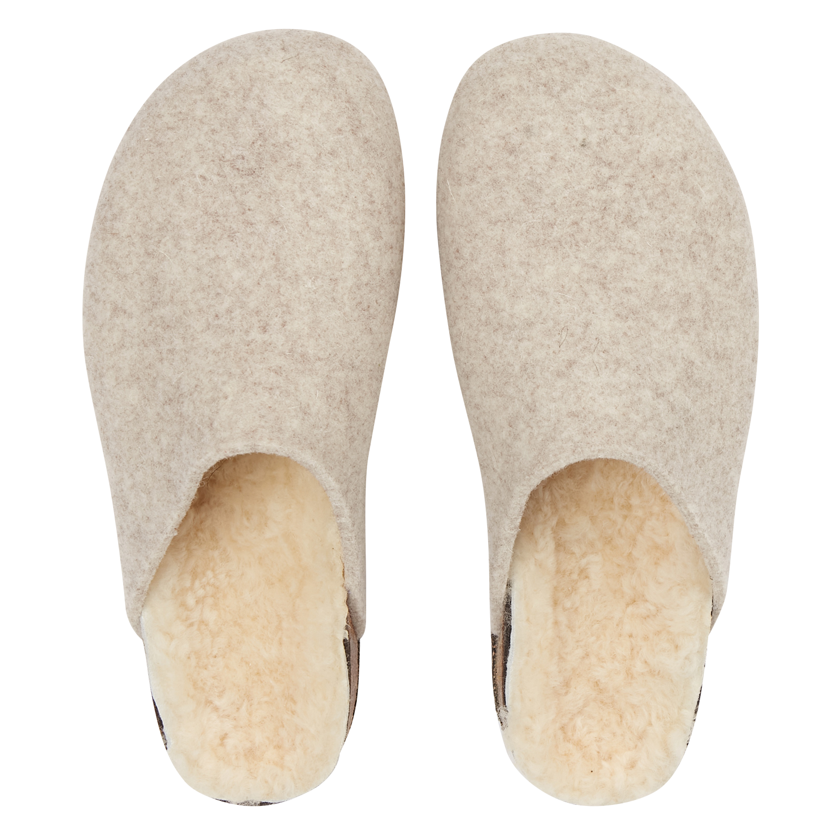 Sabots fourrés BOSABO Beige