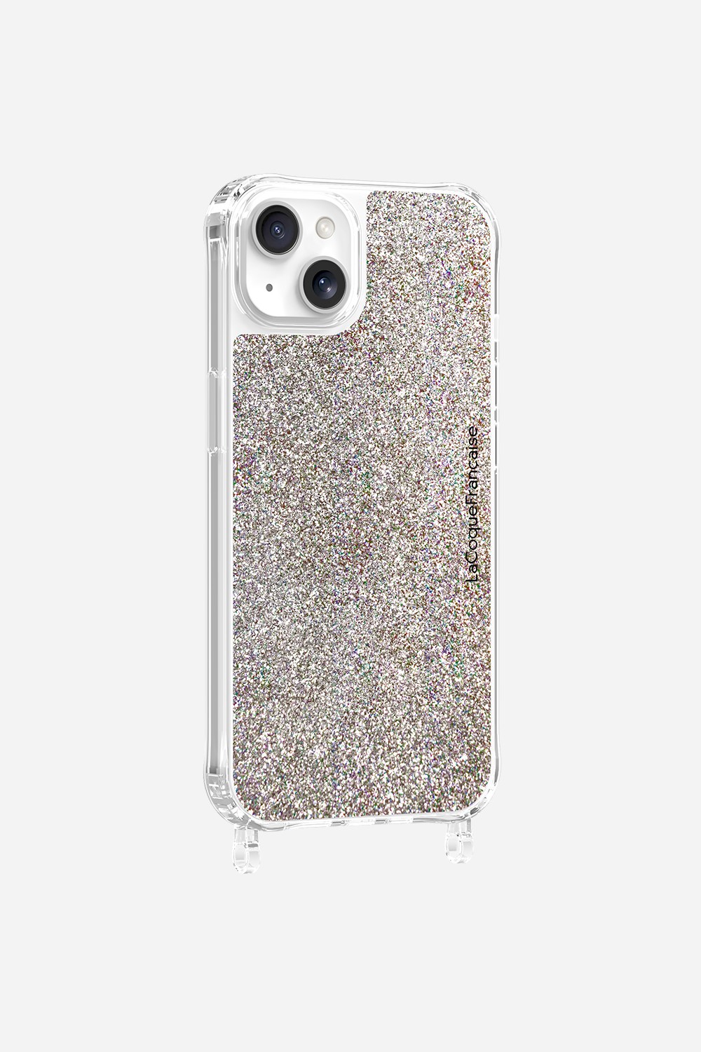 Glitter phone case with rings for iPhone 14 Plus LA COQUE FRANCAISE Multicolored