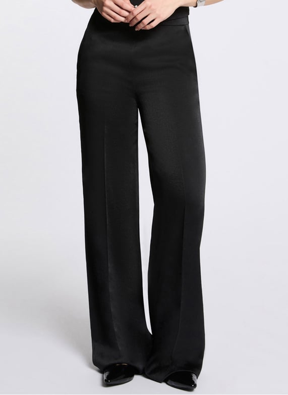 Morgan Satin Wide Leg Pants Morgan Satin Wide Leg Pants