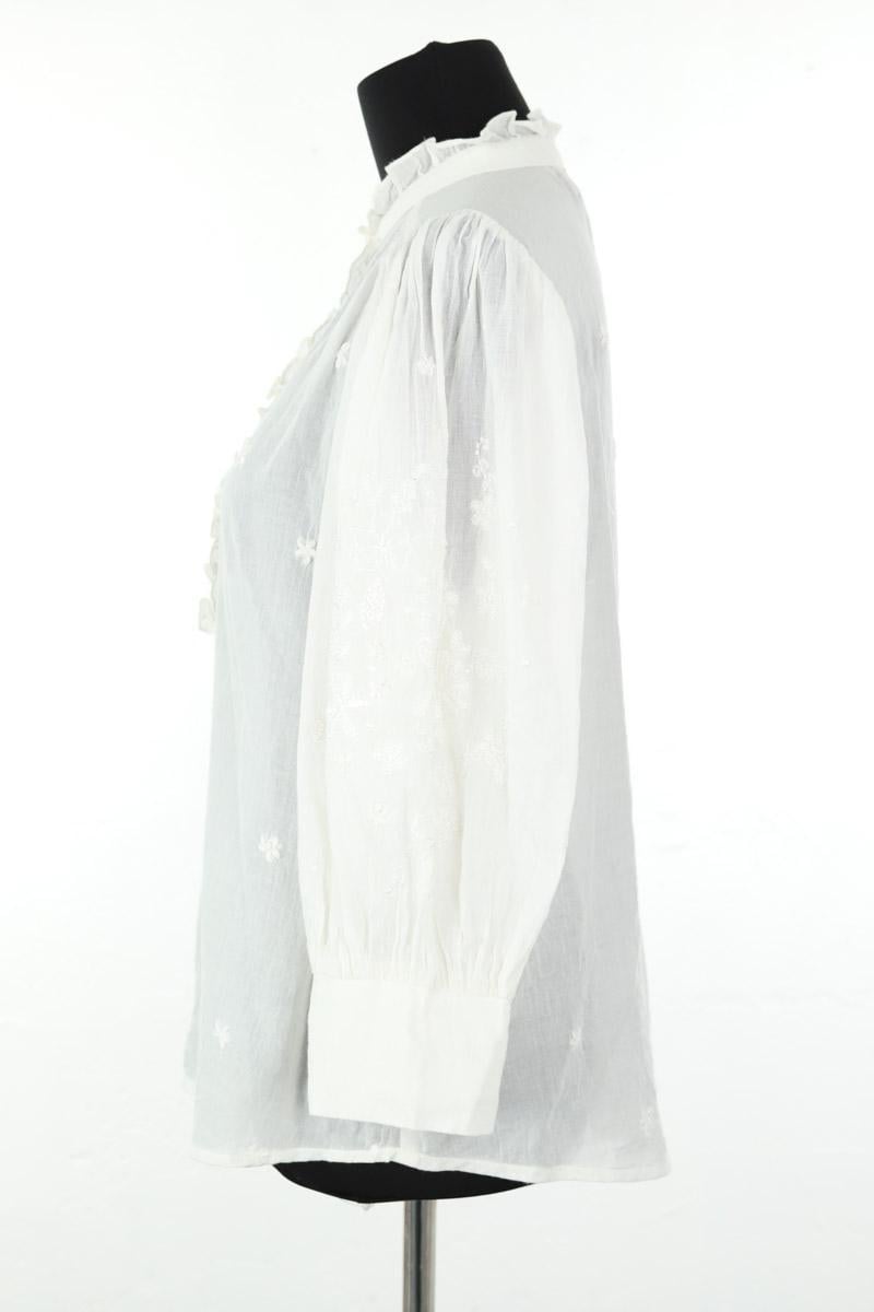 Cotton shirt ANTIK BATIK - Seconde Main White