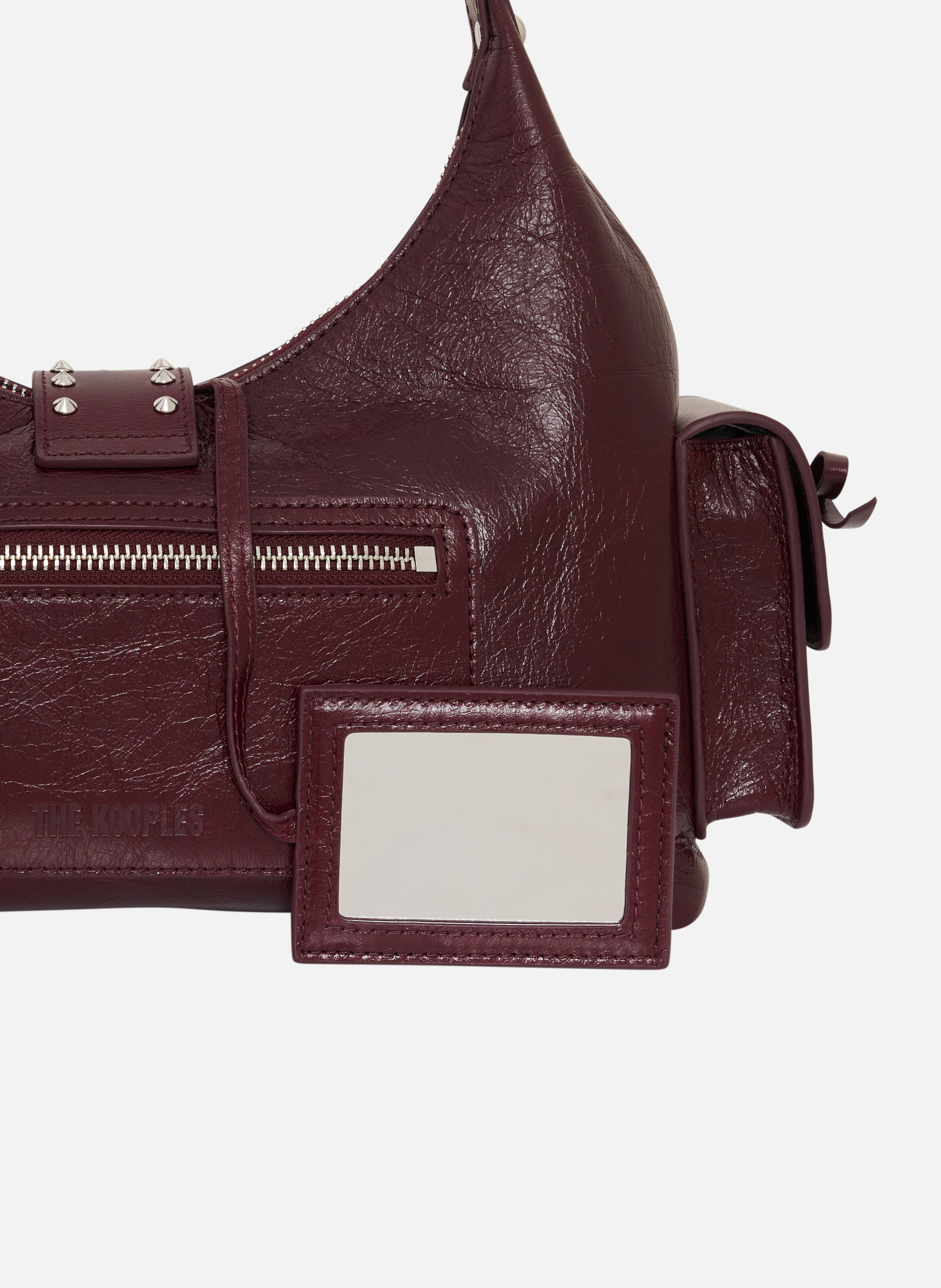 Amelia leather handbag THE KOOPLES Red