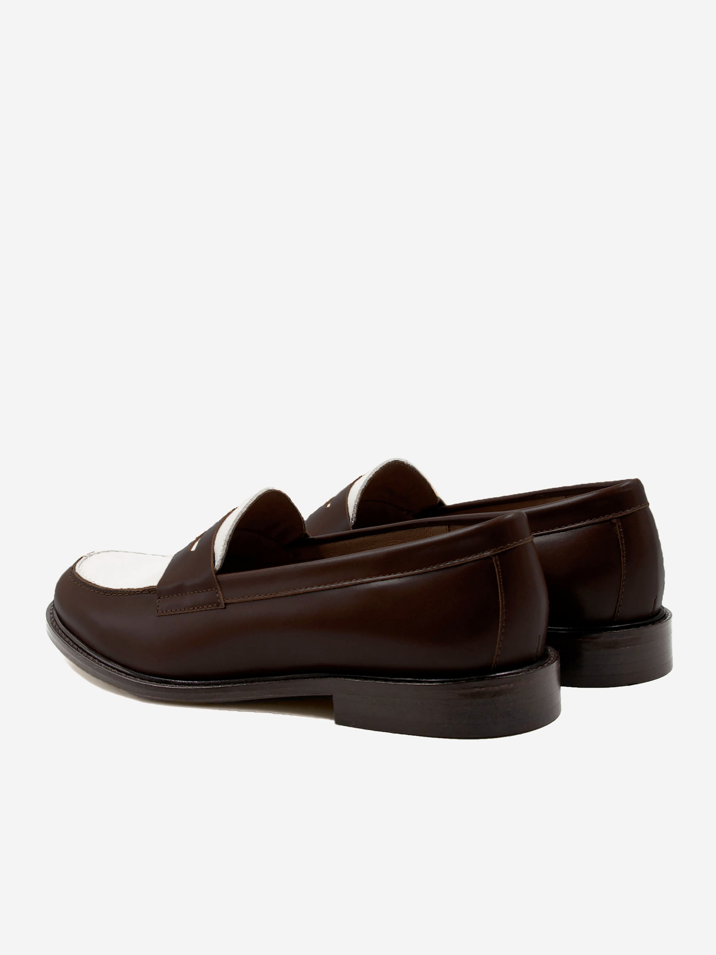 Leather loafers JULES & JENN Brown