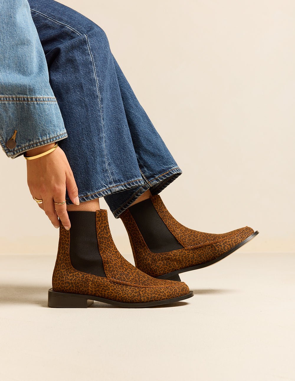 Ankle boots ODAJE EX. M.MOUSTACHE Brown