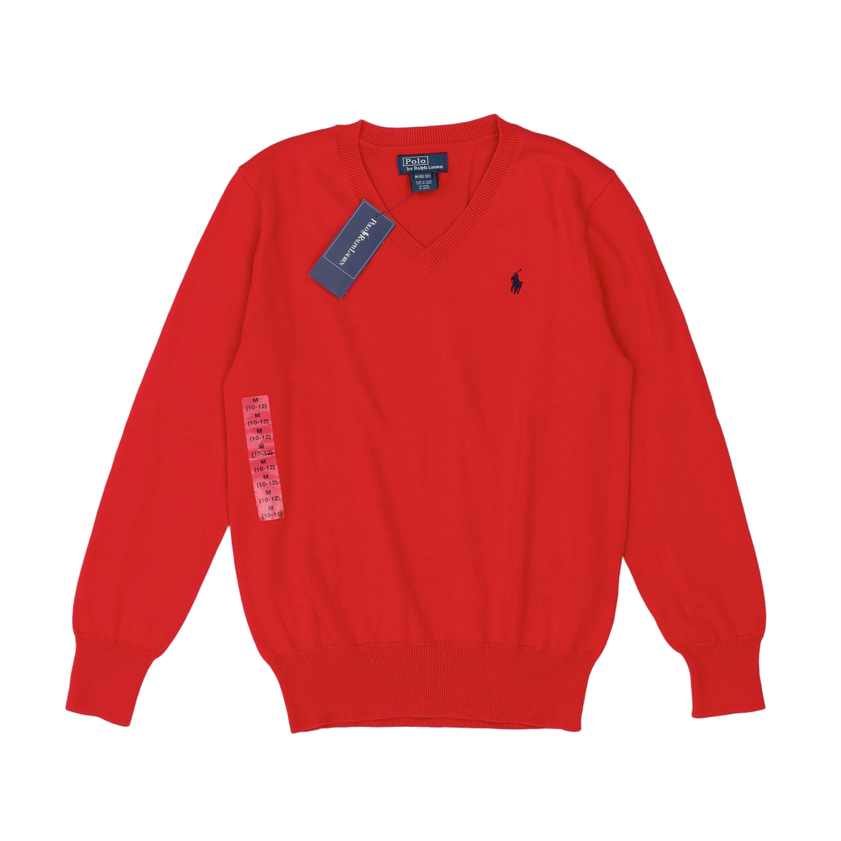Red children's sweater - 10 years POLO RALPH LAUREN - Seconde Main Red