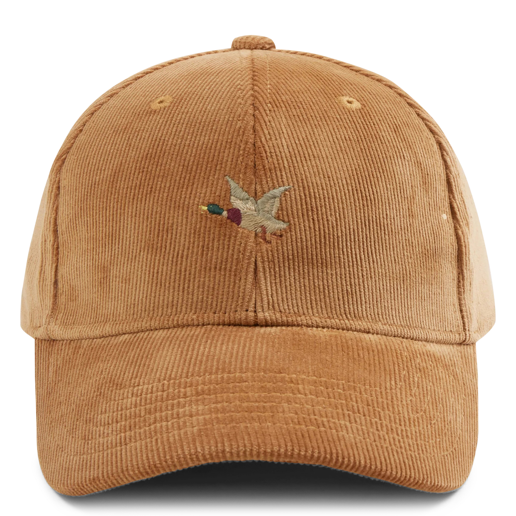 Casquette en coton côtelé CHEVIGNON Marron