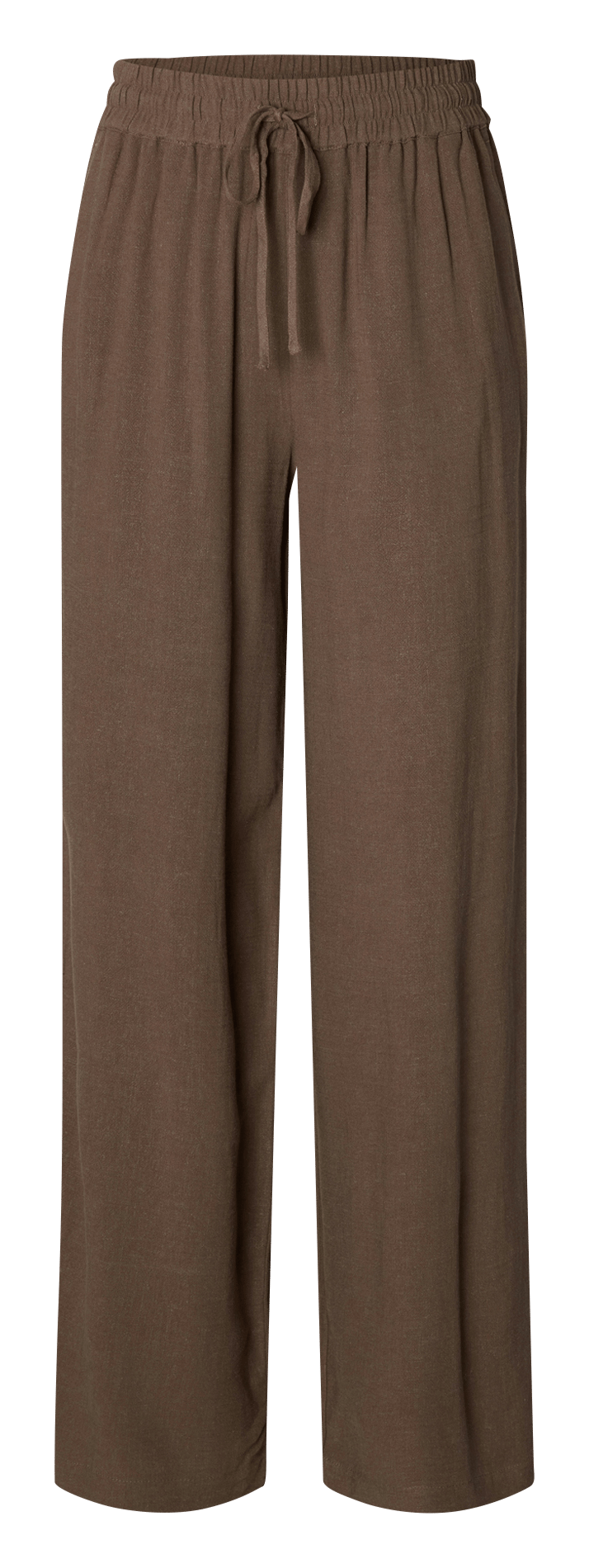 Bandplooibroek SELECTED Bruin