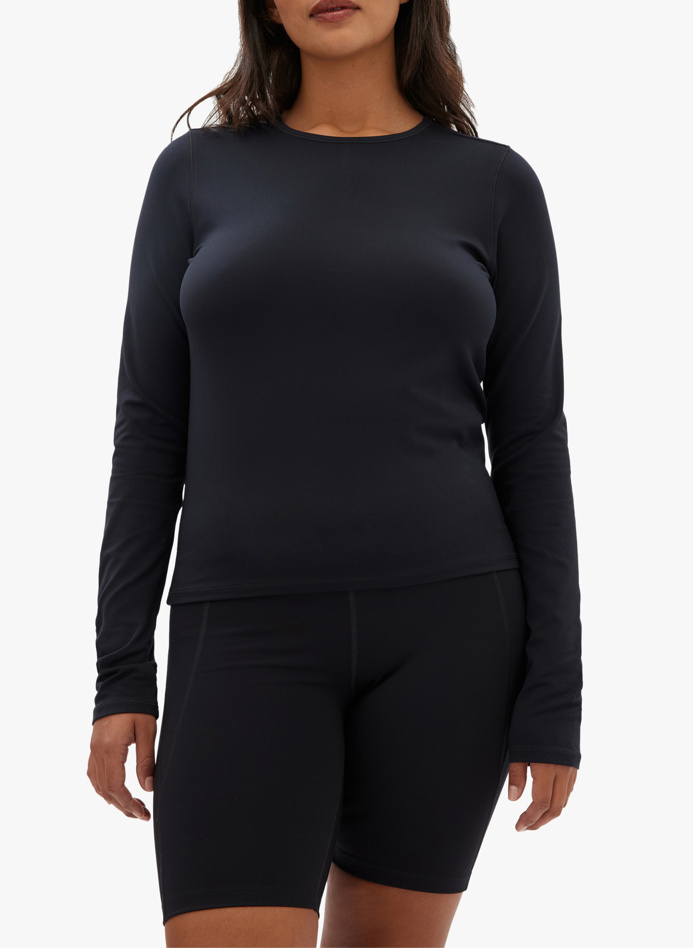 Sport-T-Shirt mit Rundhalsausschnitt GIRLFRIEND COLLECTIVE Schwarz