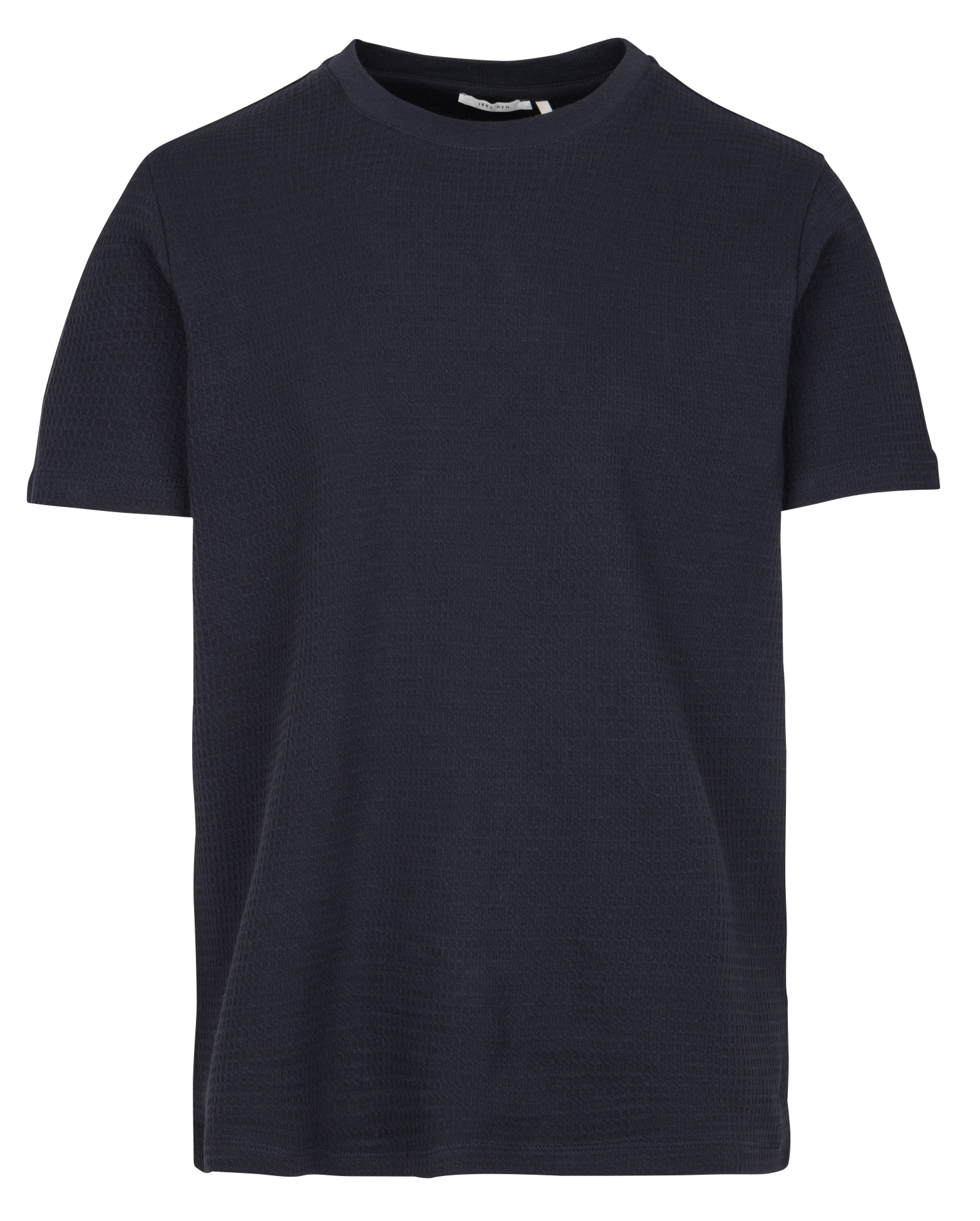 Abito corto collo classico con bottoni in cotone IKKS Blu