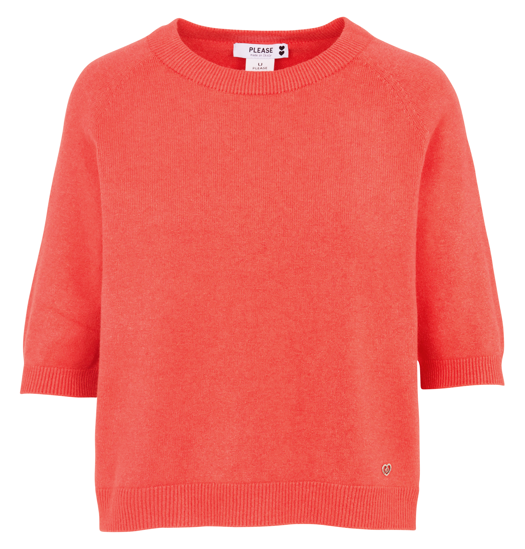 Oversized sweater PLEASE Orange