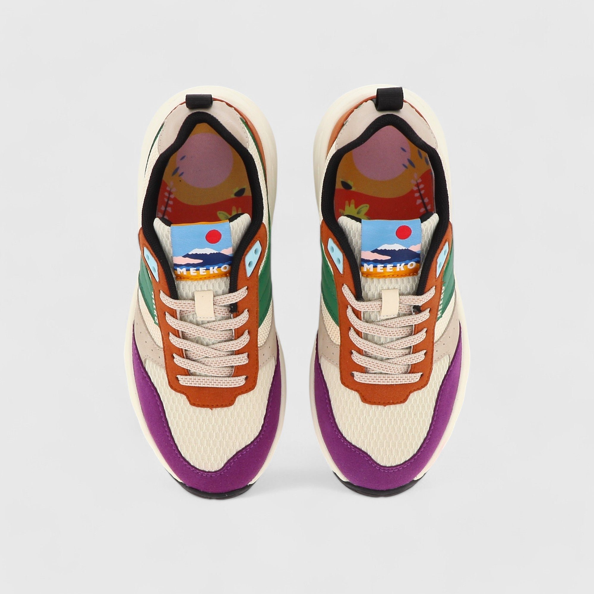 Baskets techniques et durables MEEKO Multicolore