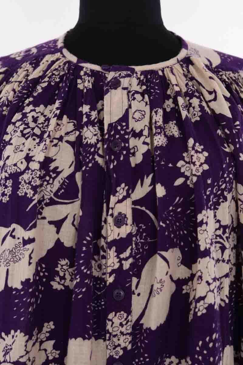 Blouse LAURENCE BRAS - Seconde Main Purple