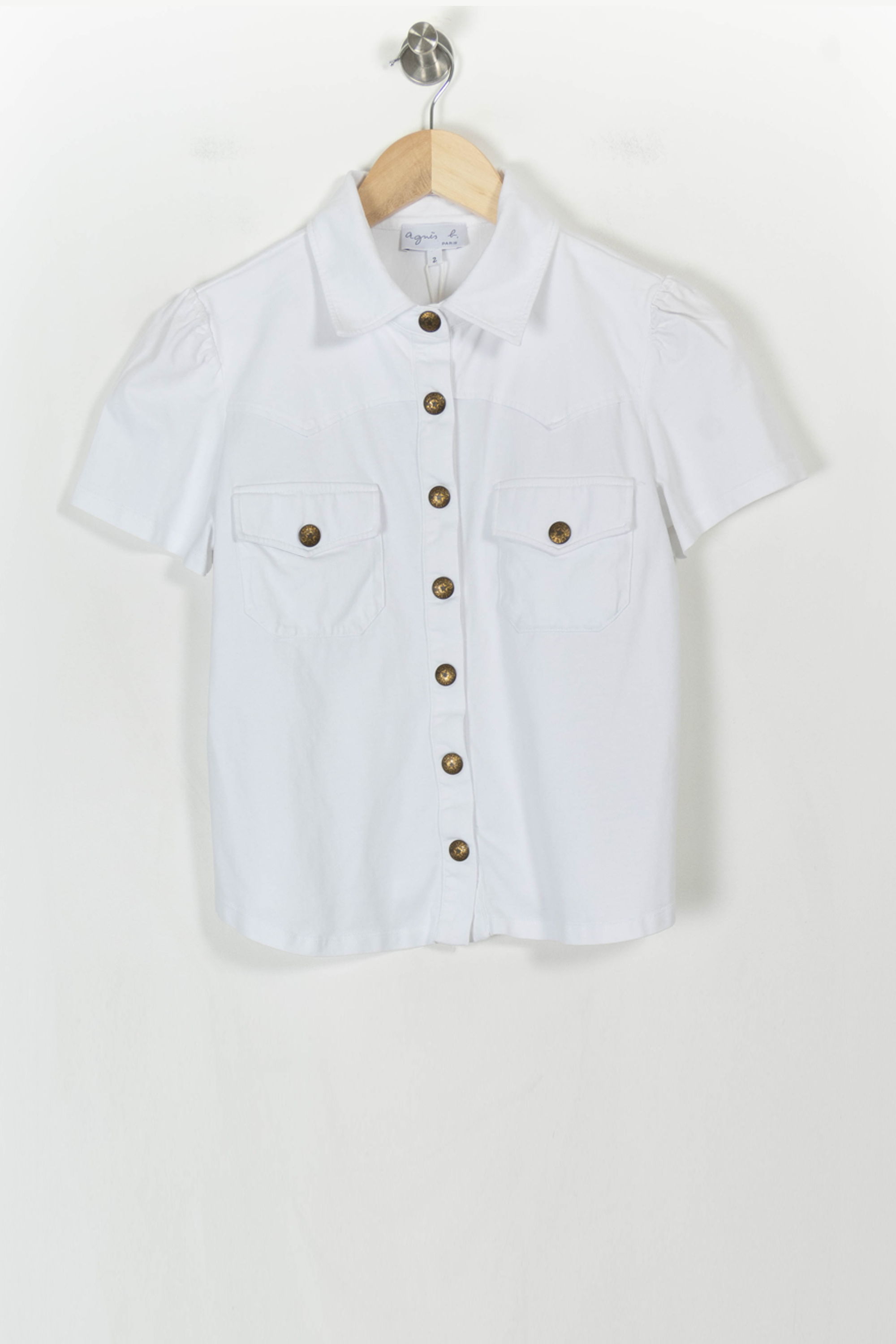Blouse AGNES B. - Seconde Main White