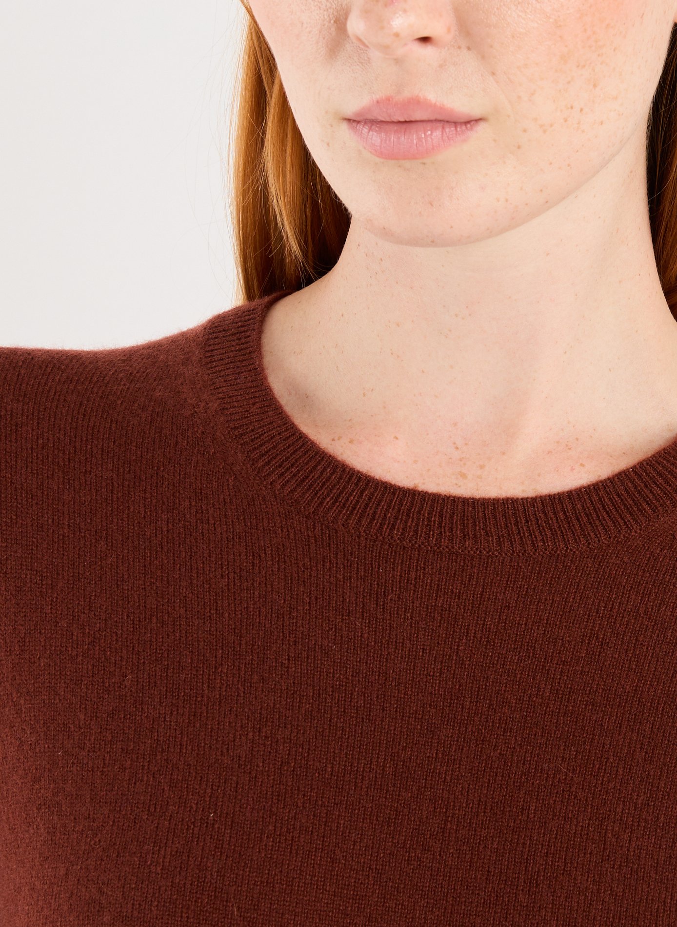 Cashmere sweater AU PRINTEMPS PARIS Brown