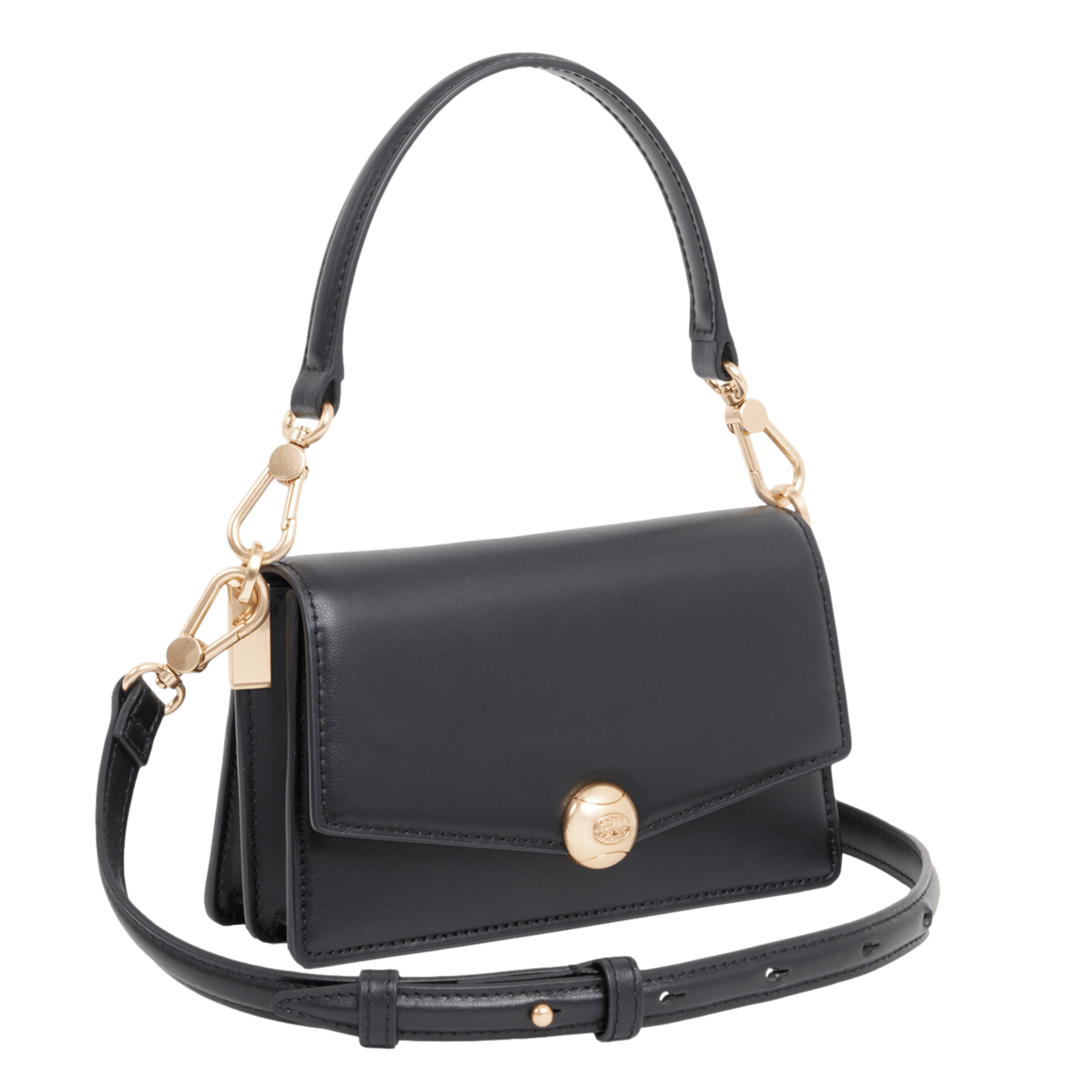 Tennis Bliss Umhängetasche aus Leder LACOSTE Schwarz