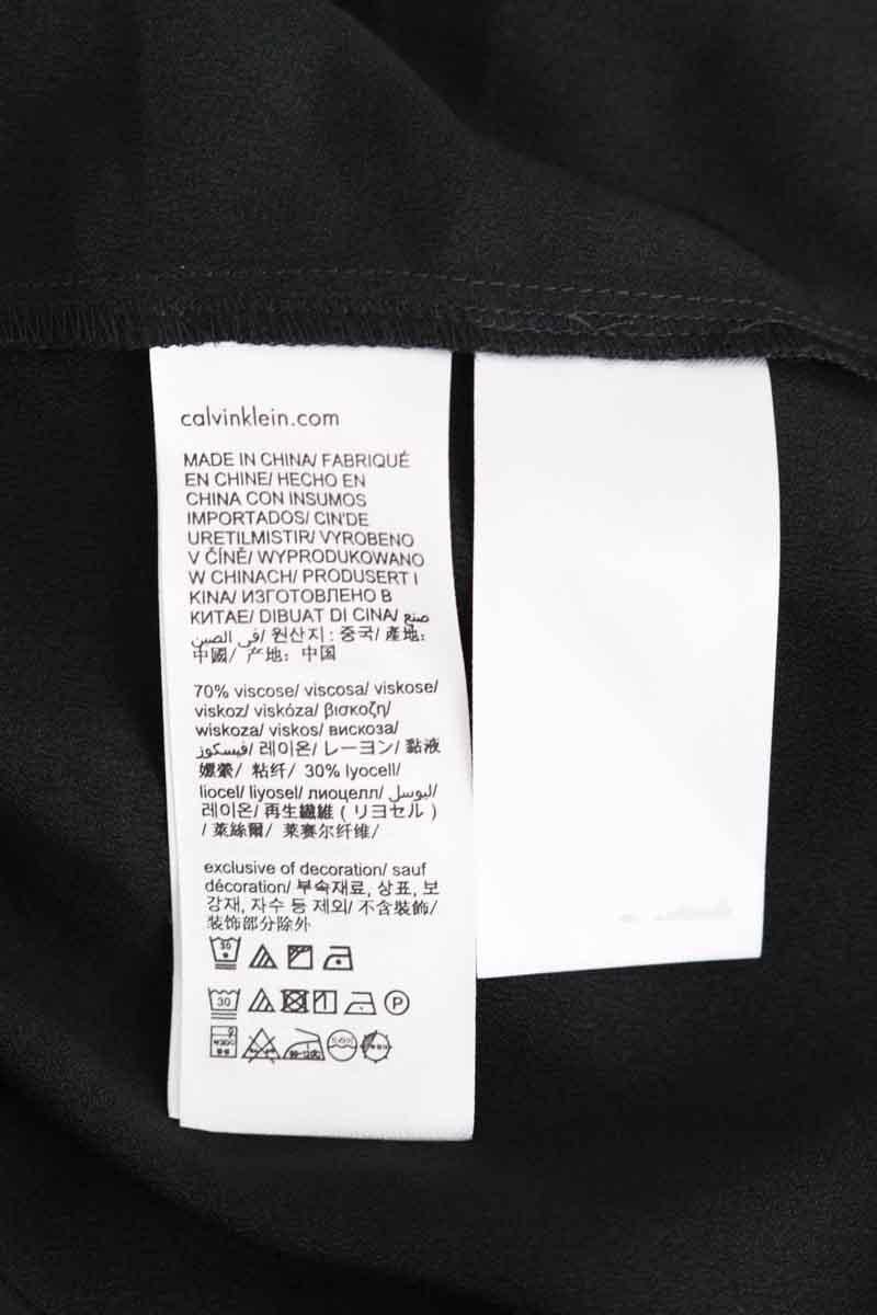 Robe CALVIN KLEIN - Seconde Main Noir