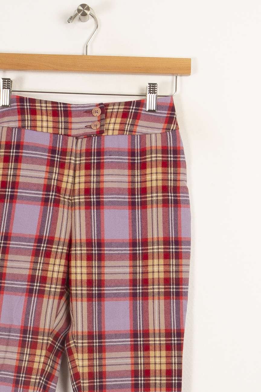Pants TARA JARMON - Seconde Main Multicolored