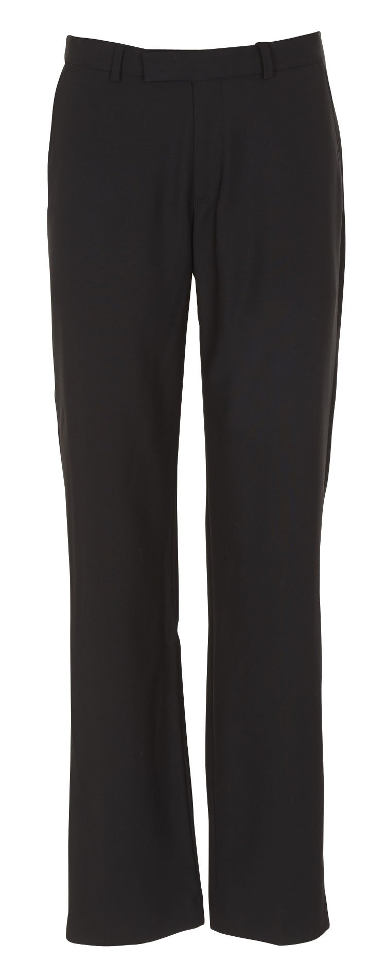 Rechte pantalon van wol Quesito SWILDENS Zwart