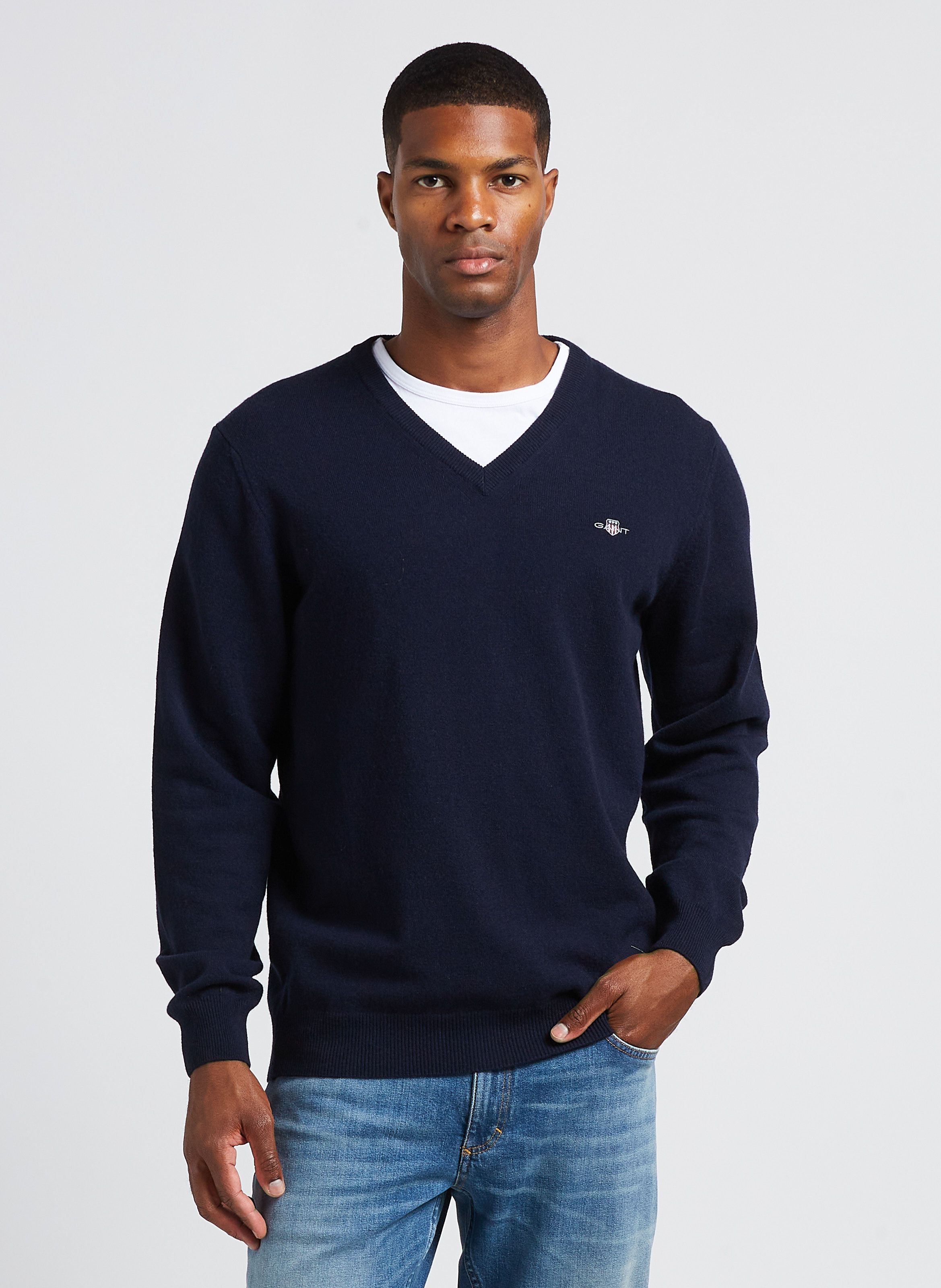 Gant blue outlet sweater