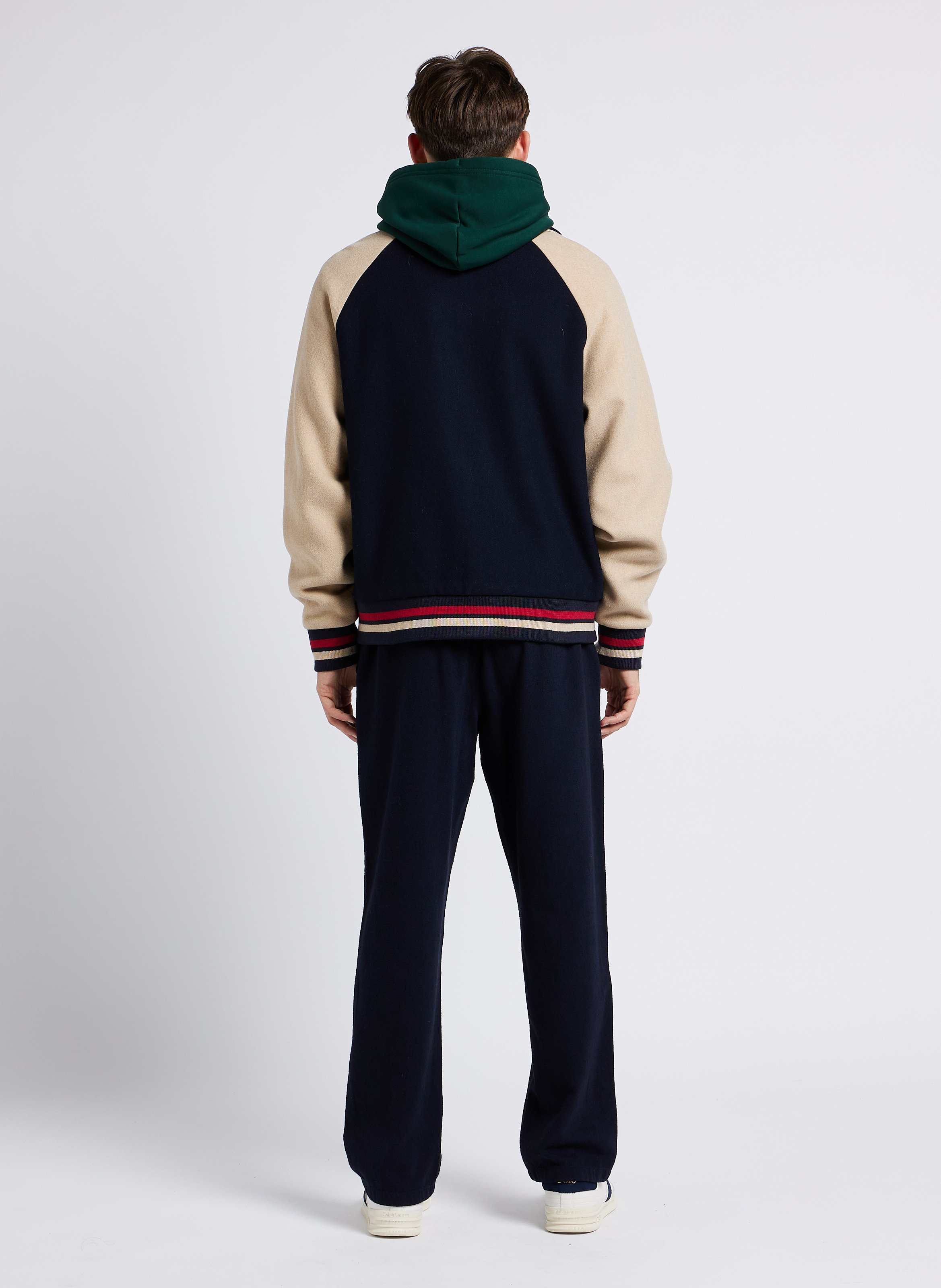 Pantalon droit en coton biologique KNOWLEDGE COTTON APPAREL Bleu