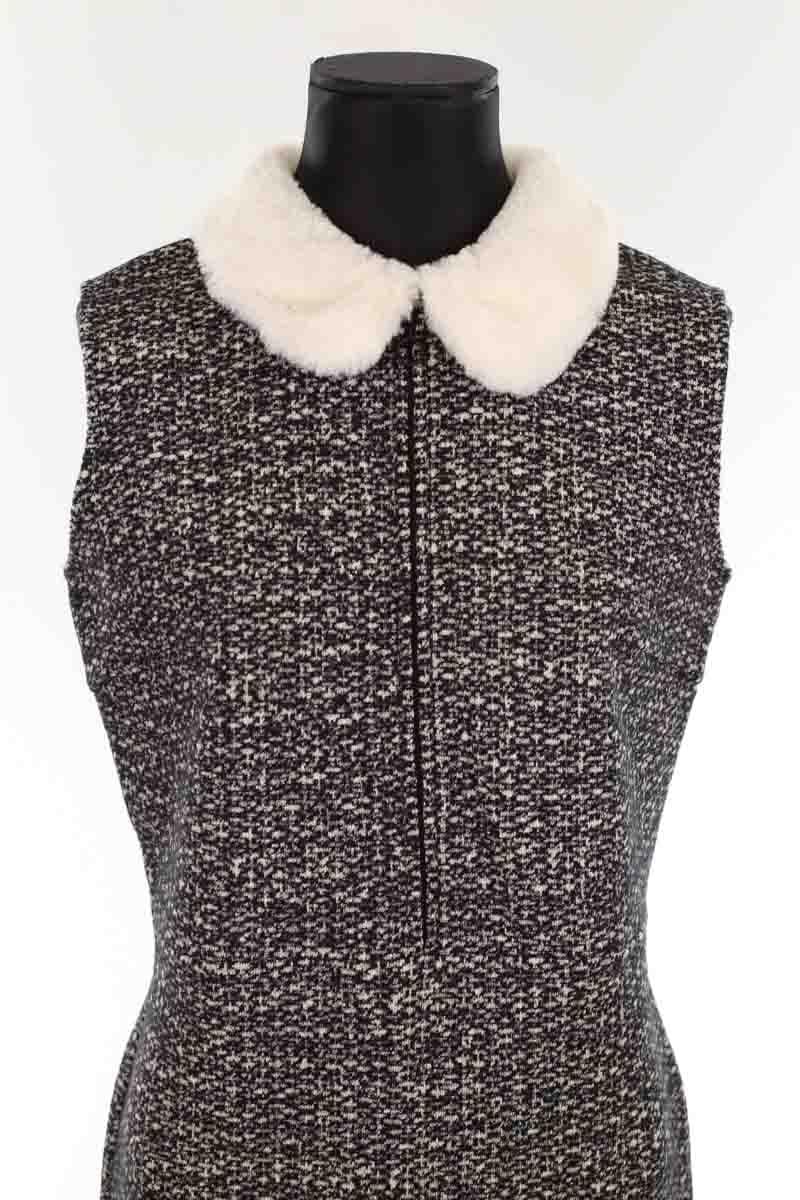 Cotton dress AGNES B. - Seconde Main Grey