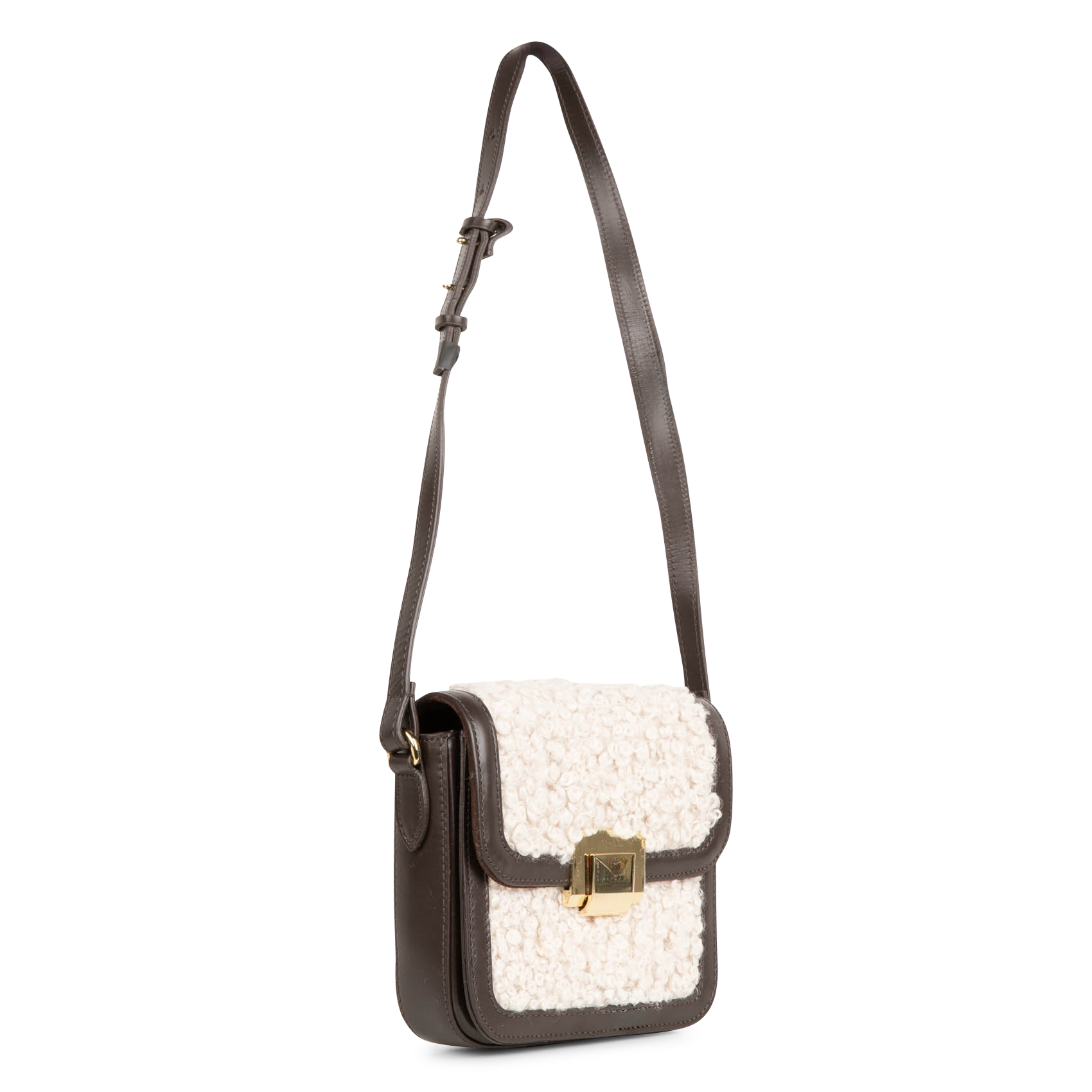 Sac bandoulière en cuir SAISON 1865 Beige