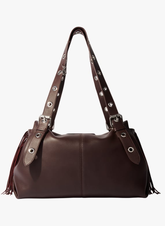 Grand Sac Shopping En Cuir Miss M Xl Burgundy Maje Femme MFASA01167 212 BURGUNDY Place des Tendances