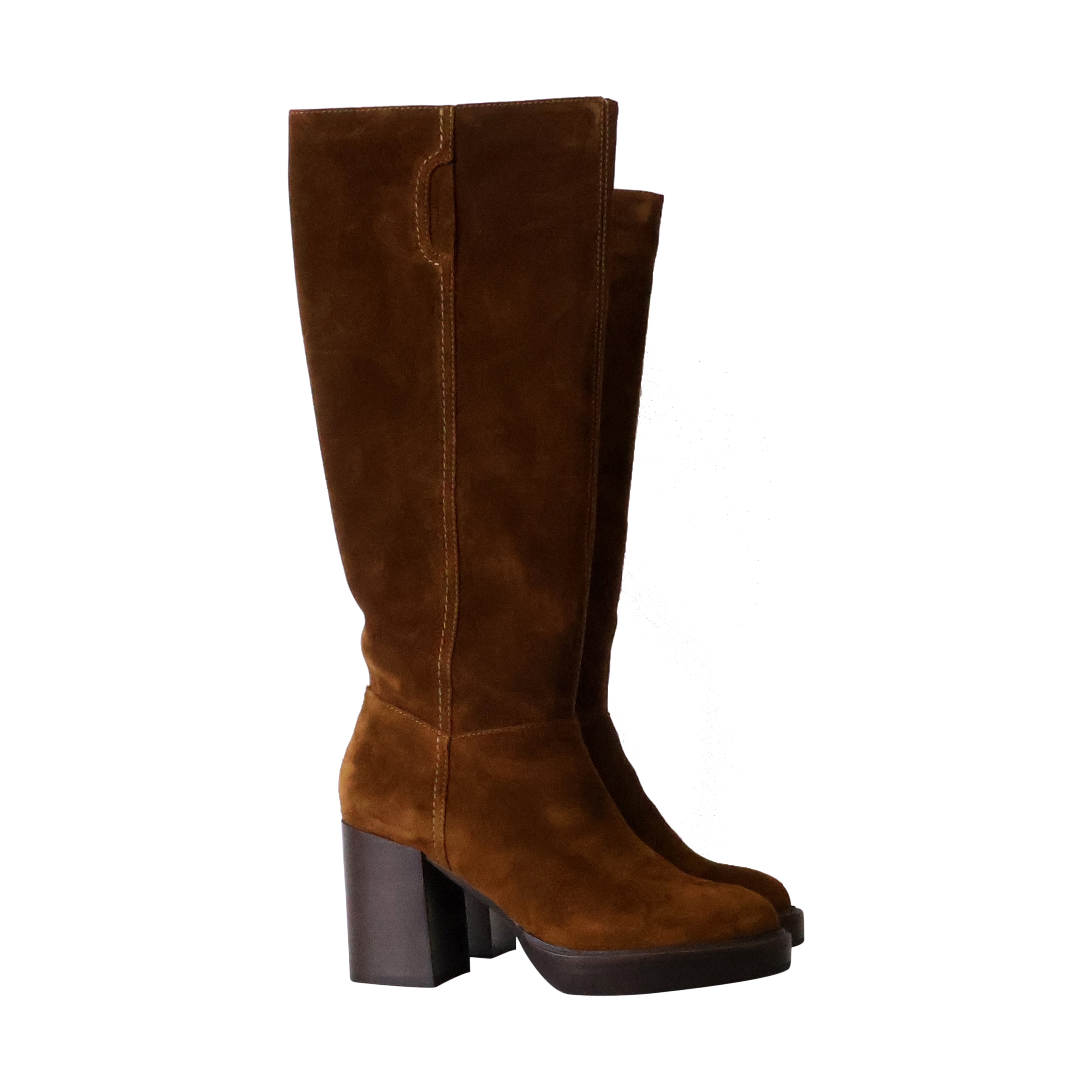 Leather boots Irma EMILIE KARSTON Brown