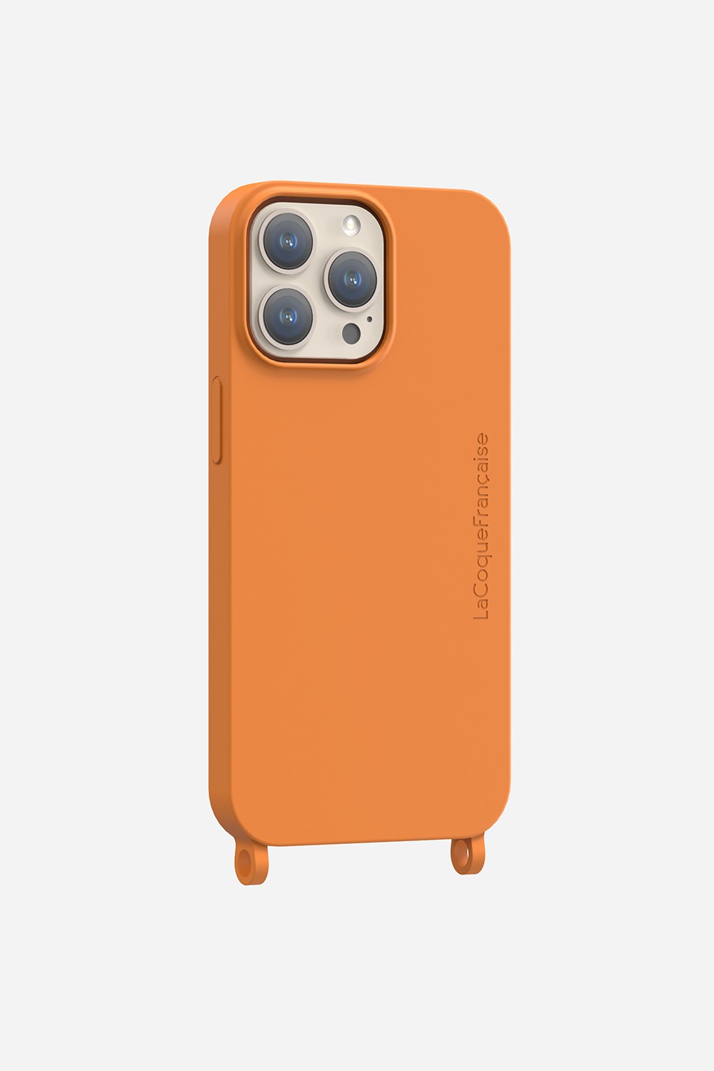 Soft touch phone case with rings for iPhone 12 / 12 pro LA COQUE FRANCAISE Brown