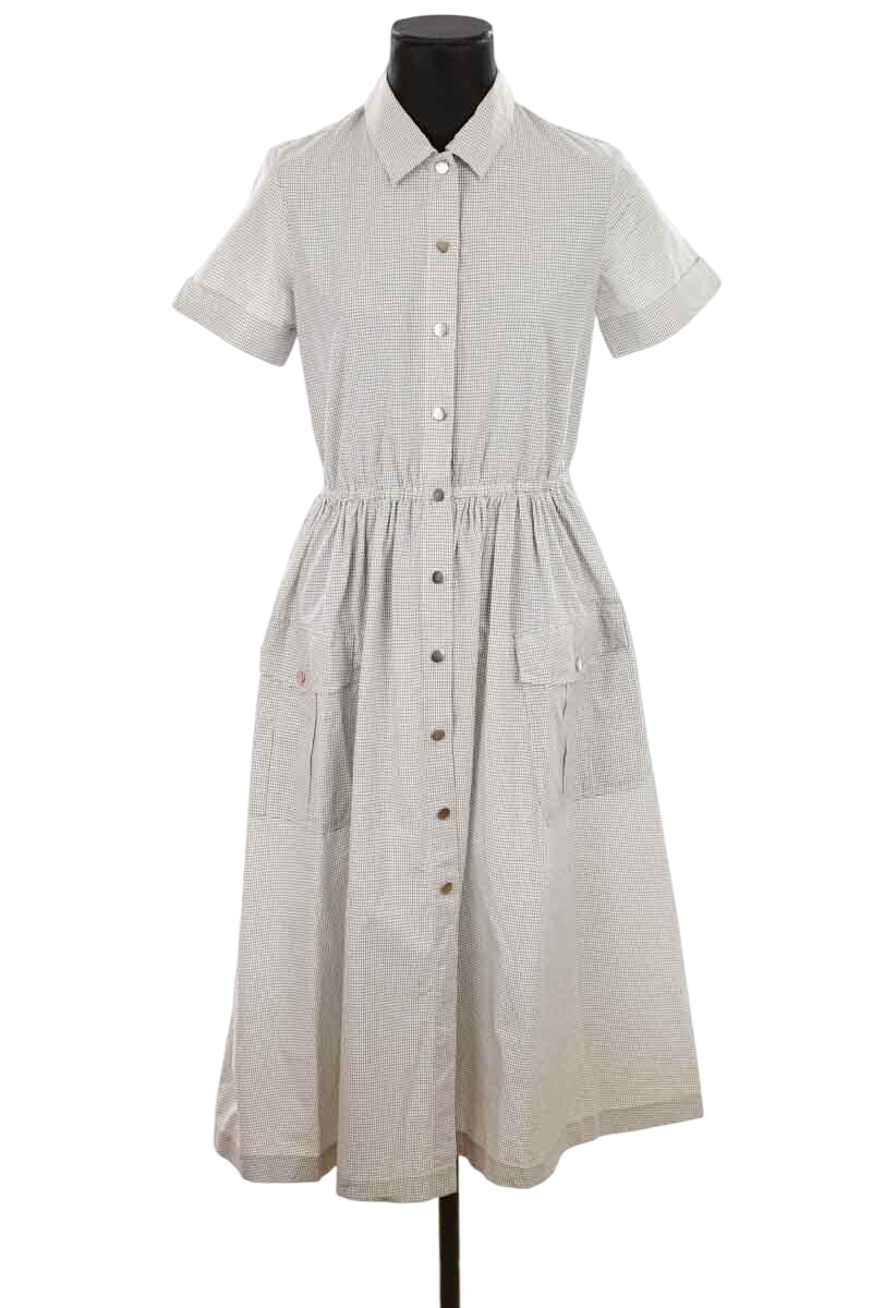 Cotton dress BONPOINT - Seconde Main Grey