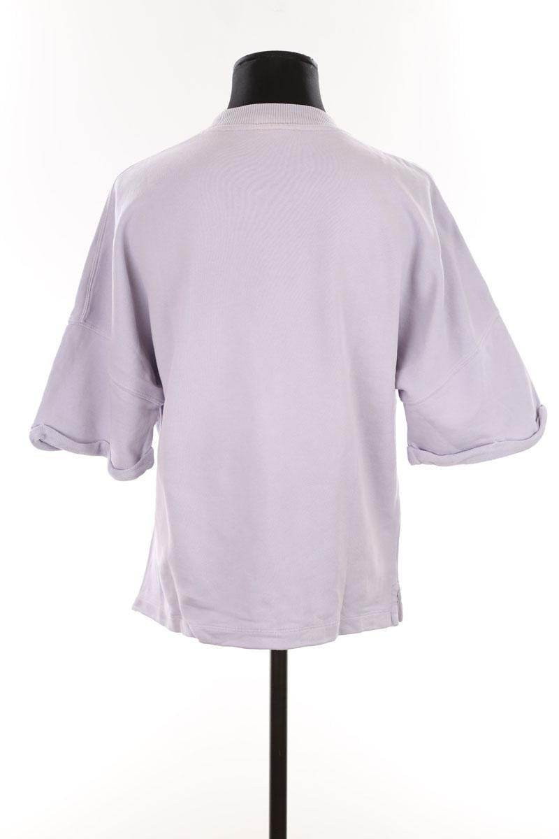 Cotton T-shirt CHLOE STORA - SECONDE MAIN Purple
