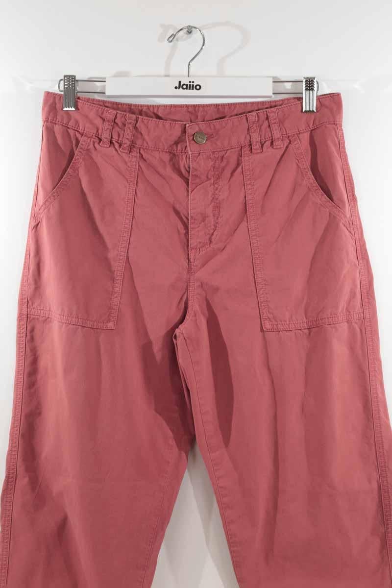 Wide cotton trousers  CHLOE STORA - SECONDE MAIN Red