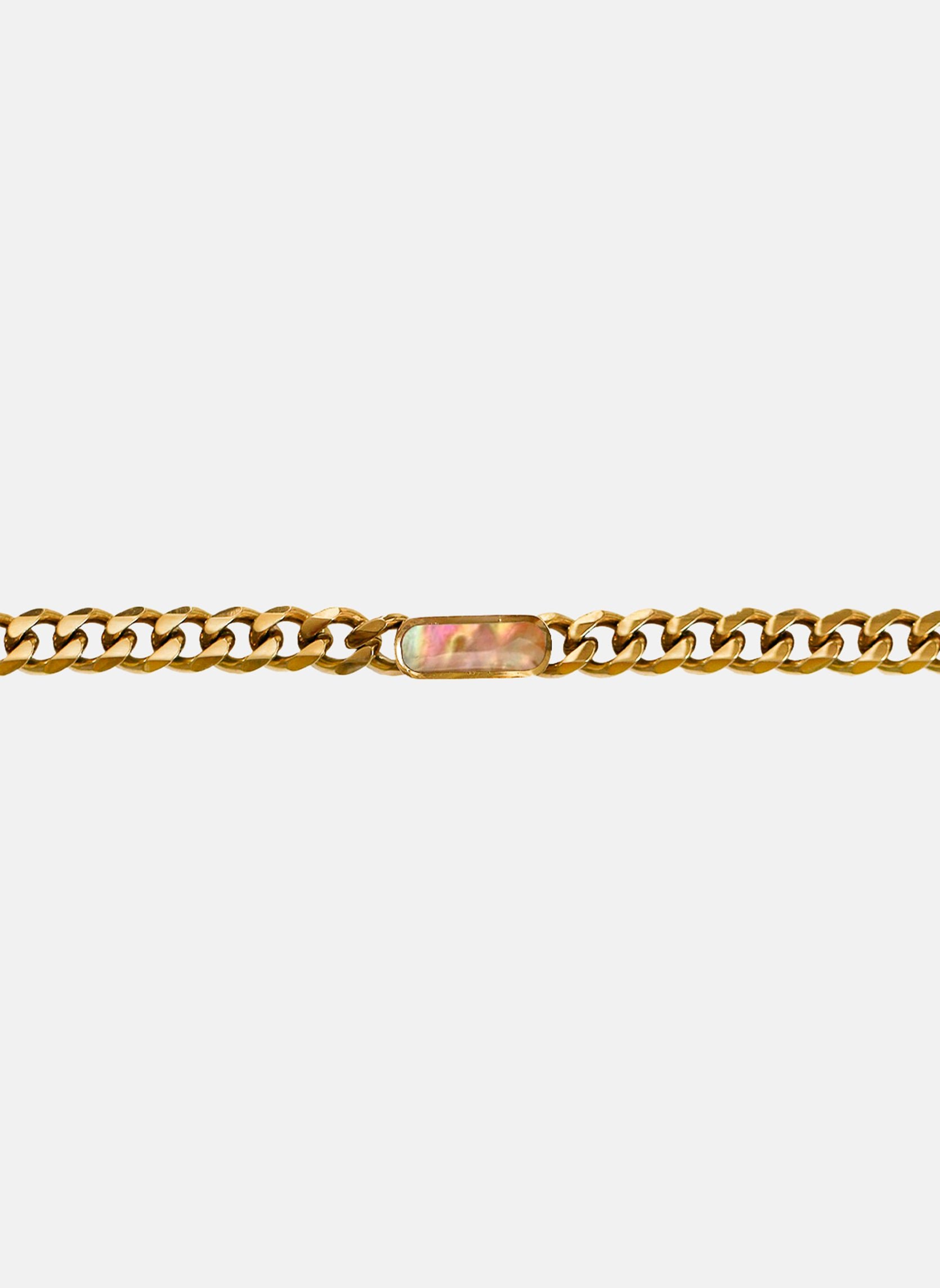 Columba chain bracelet AEC Paris Pink