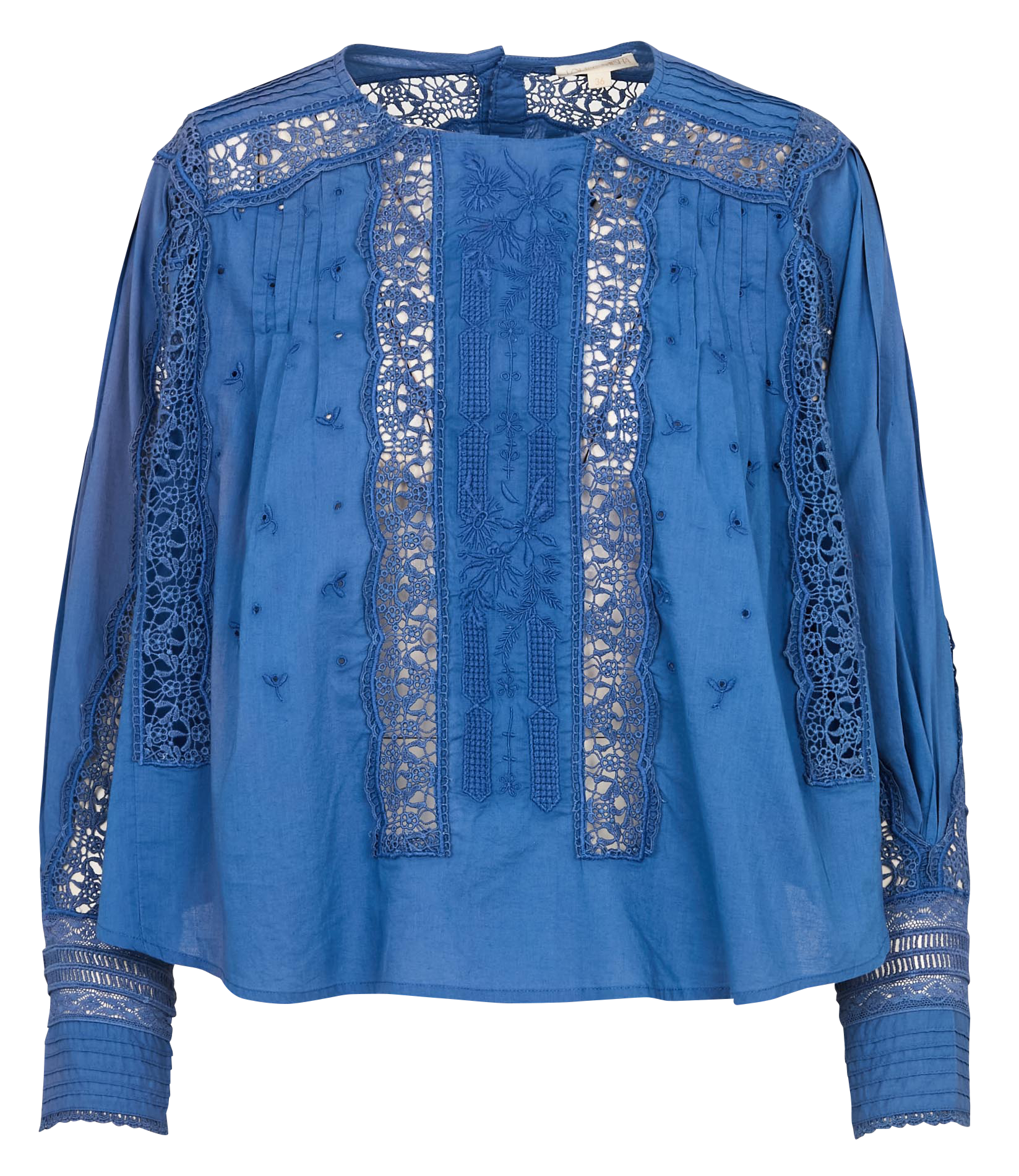 Capri plain oversized shirt LOUISE MISHA Blue