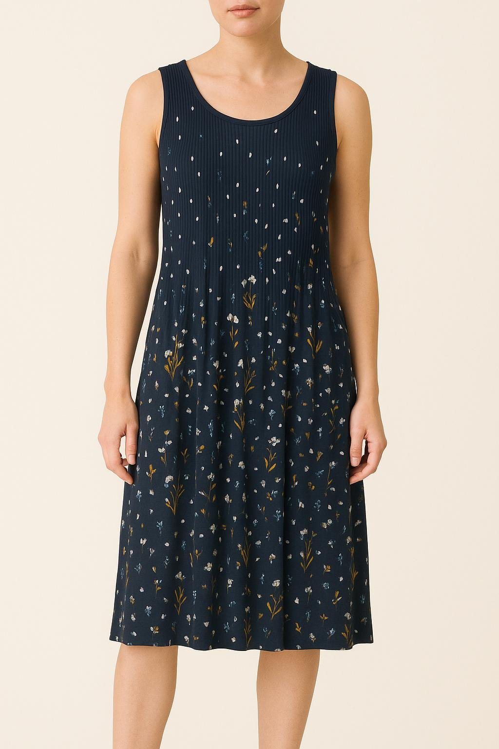 Midi dress COMPTOIR DES COTONNIERS - Seconde main Blue