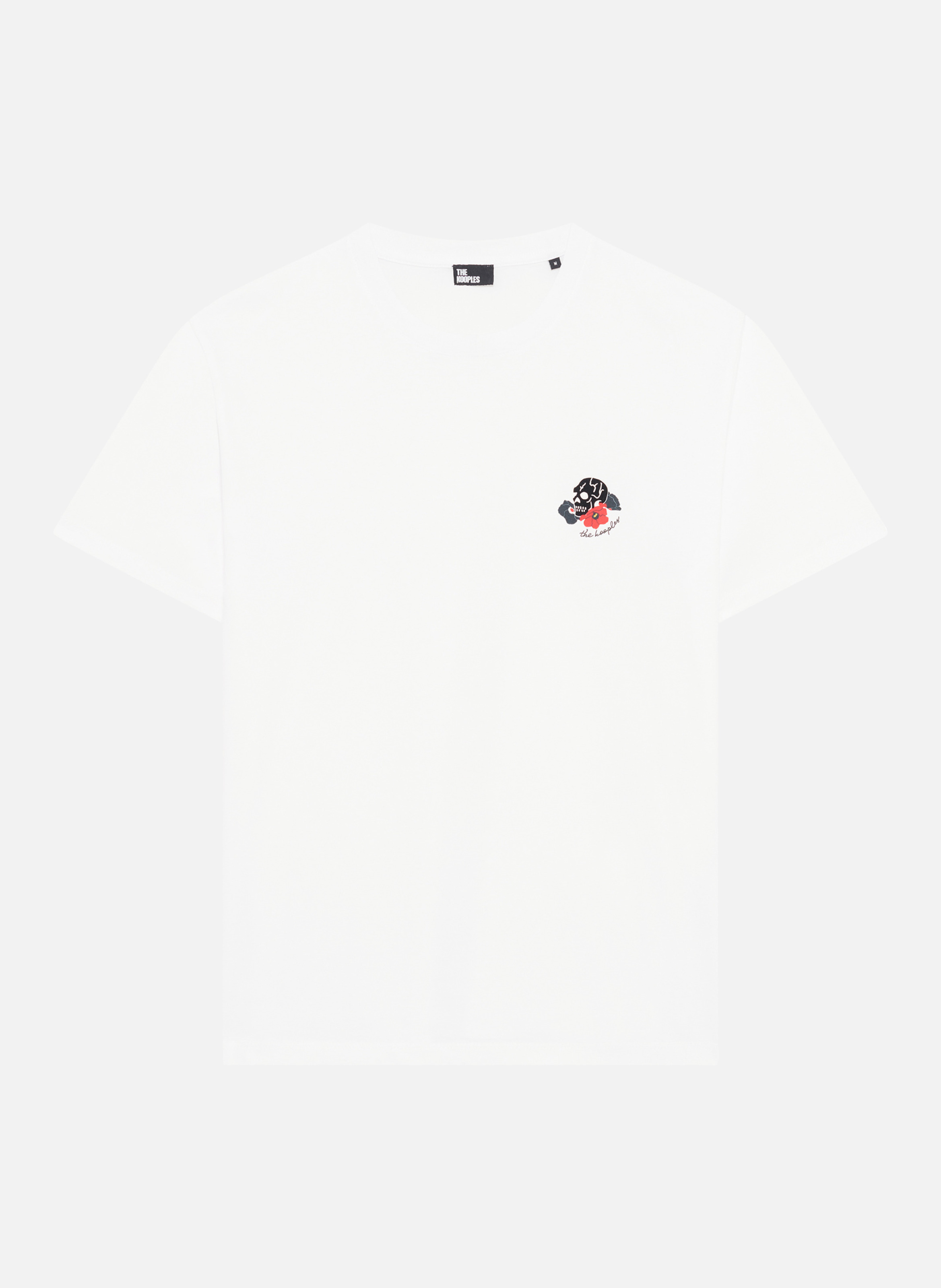 T-shirt with skull print THE KOOPLES White