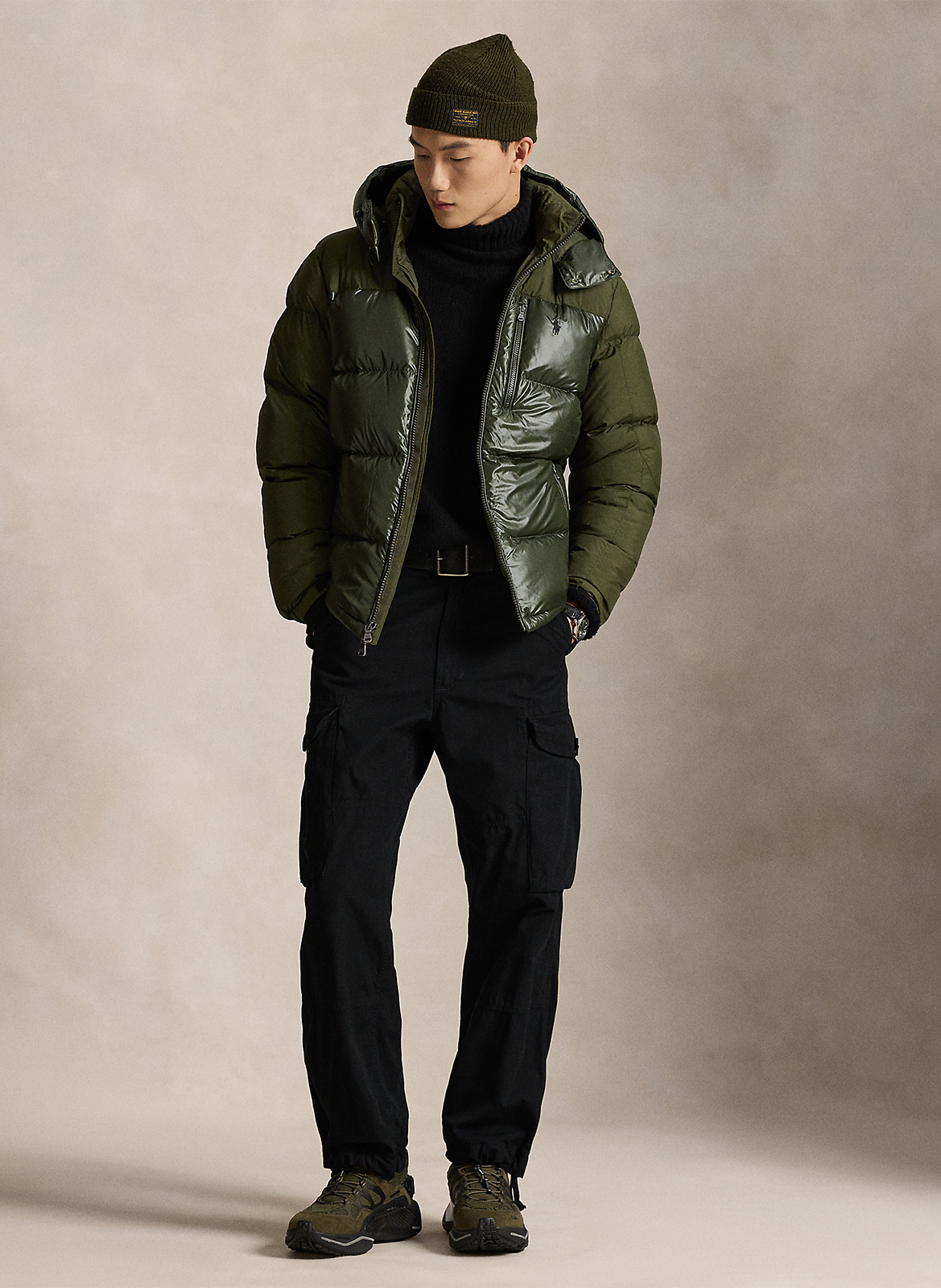 Doudoune à capuche POLO RALPH LAUREN Vert