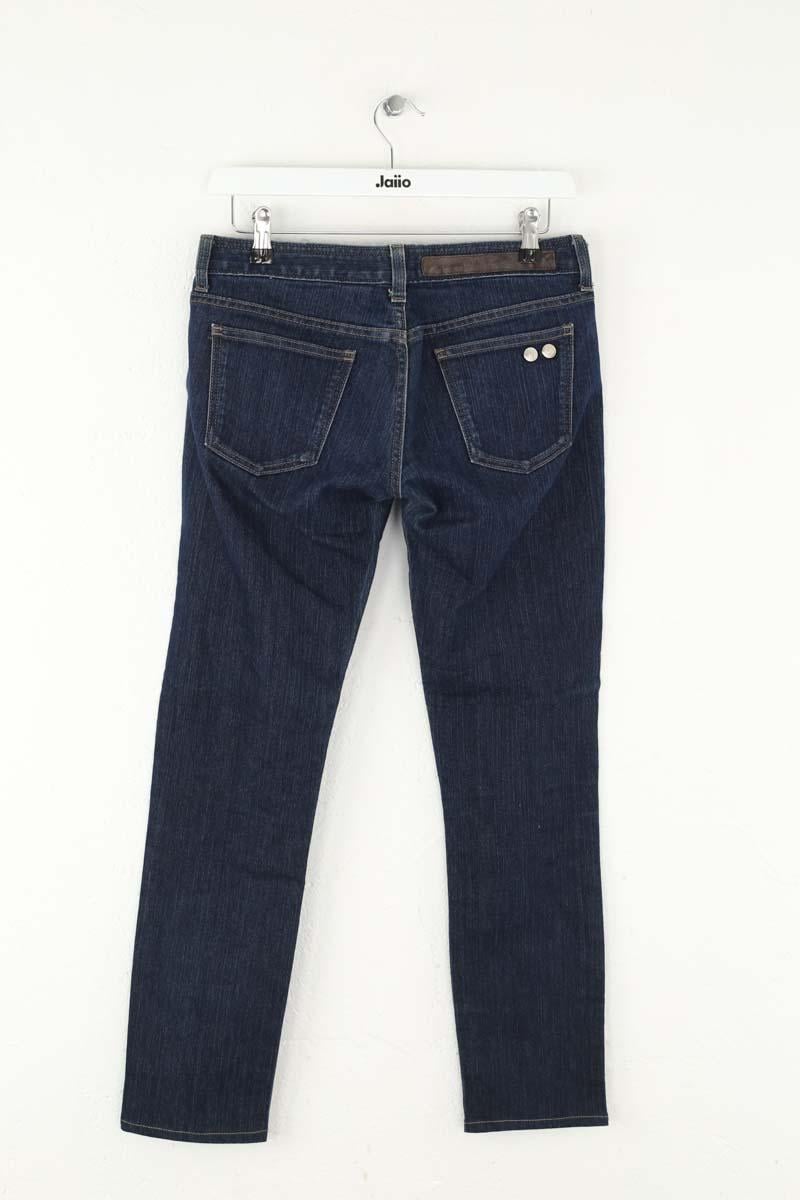 Cotton straight jeans MARC JACOBS - Seconde Main Blue