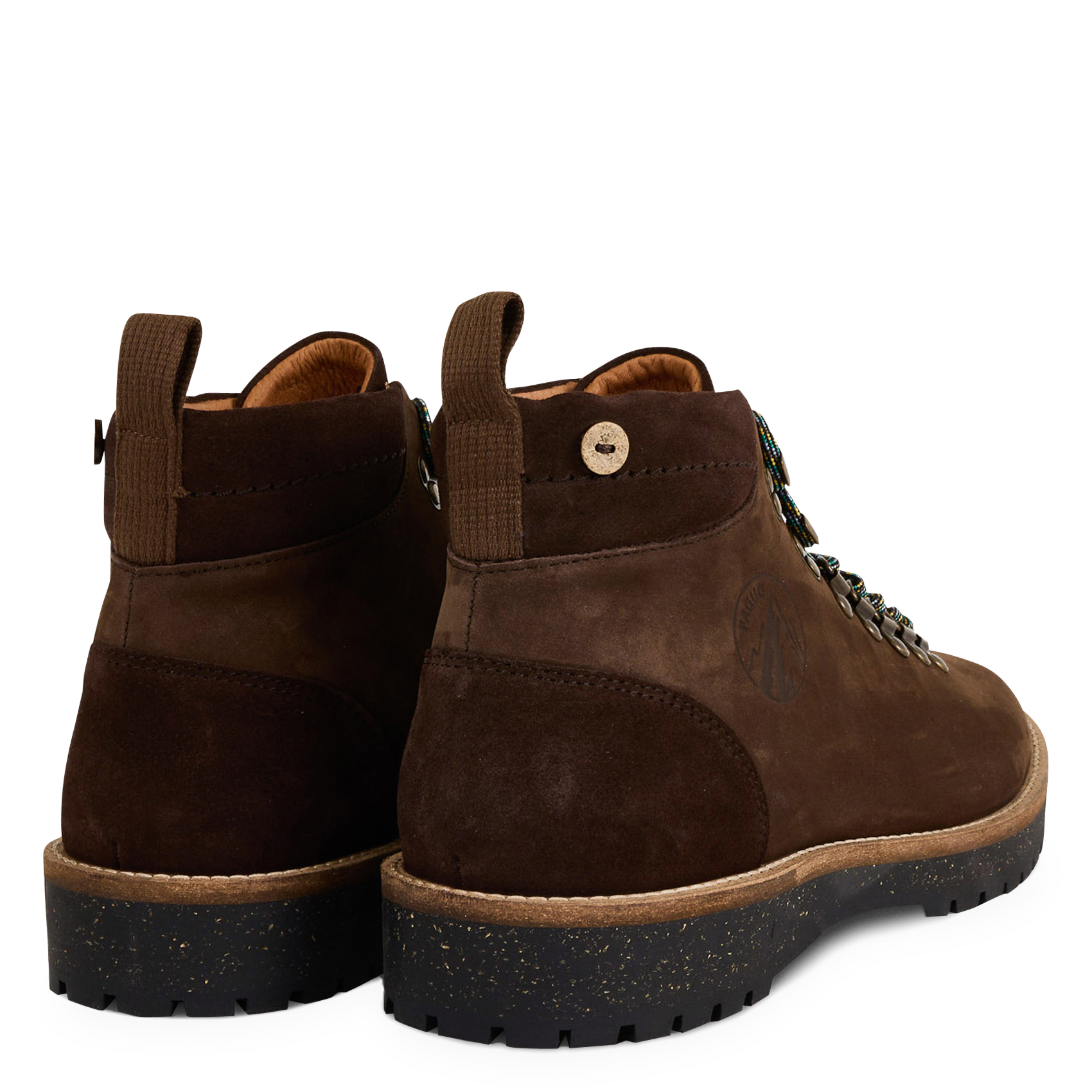 Bianca leather ankle boots FAGUO Brown