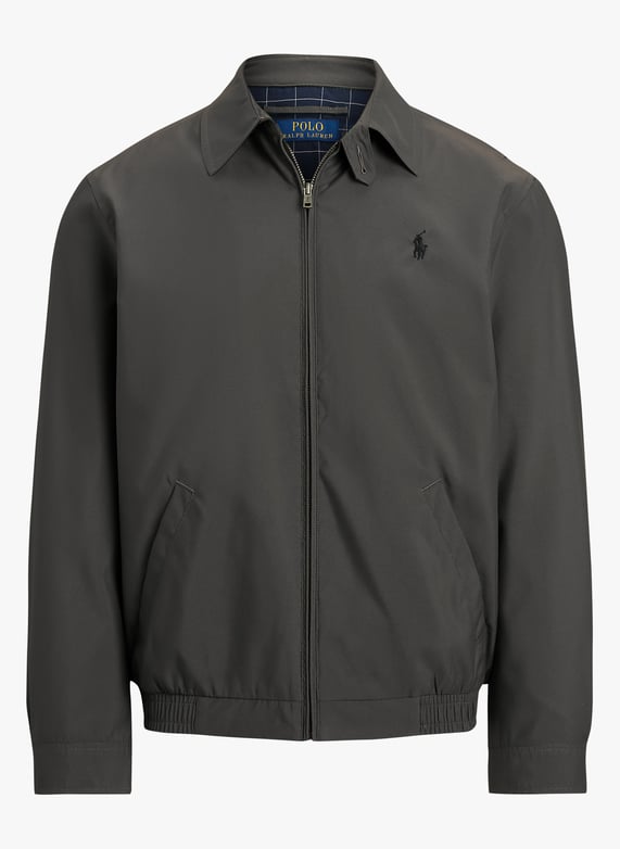 Jacket with classic collar Grey Polo ralph lauren - Men | Place Jacket with classic collar Grey Polo ralph lauren - Men | Place