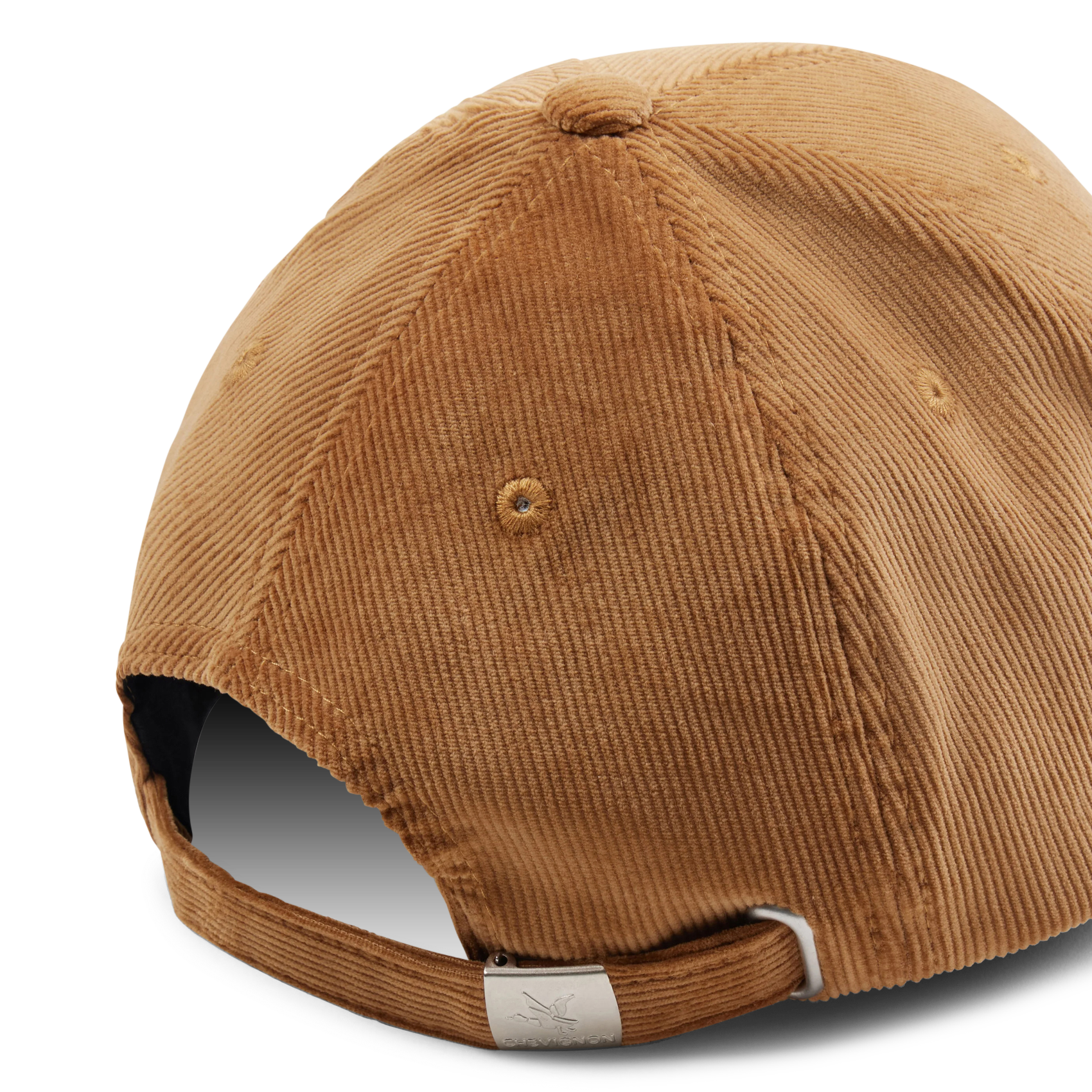 Casquette en coton côtelé CHEVIGNON Marron