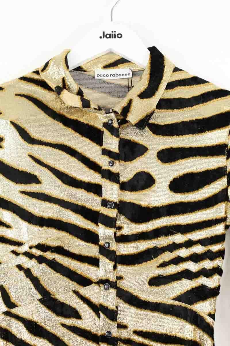 Robe PACO RABANNE - Seconde Main Doré