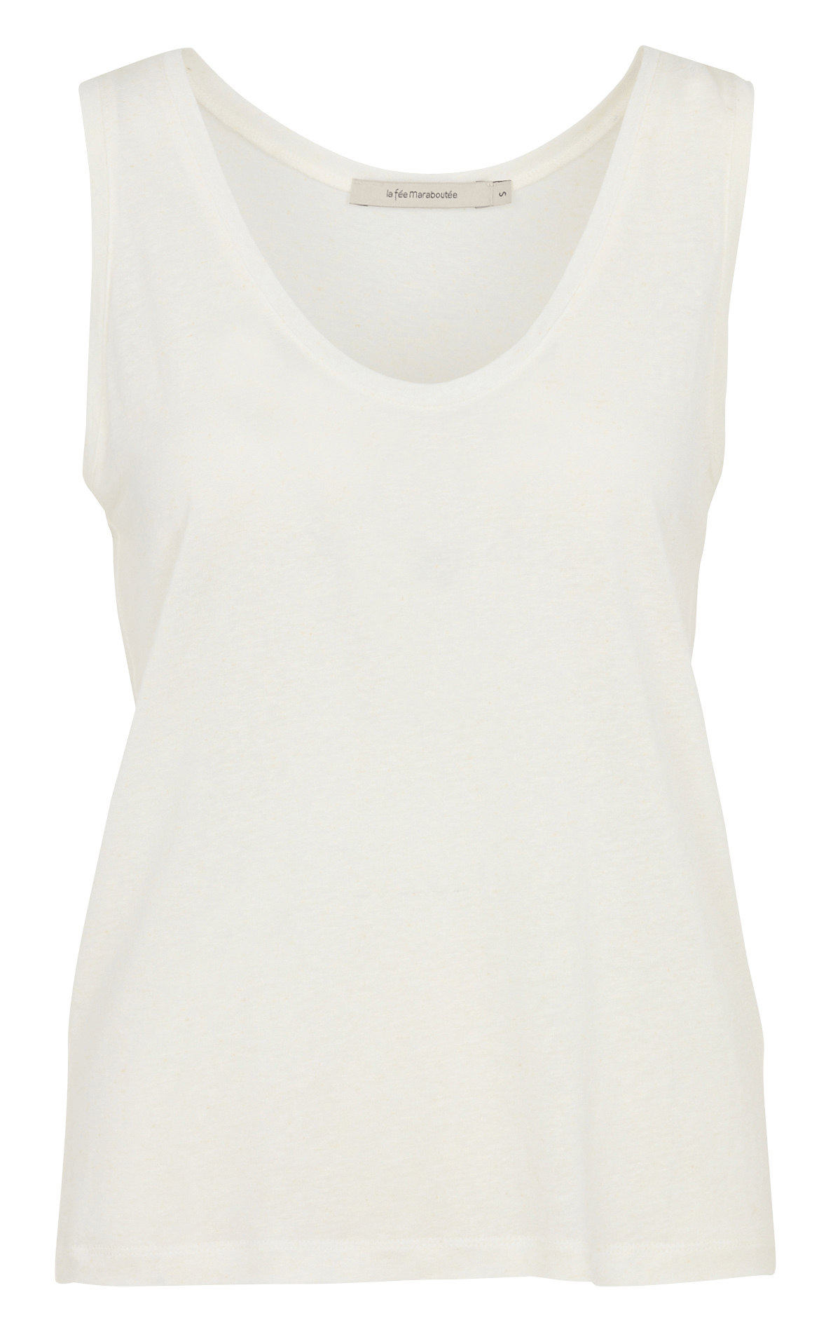 Ärmelloses Top mit Rundhalsausschnitt LA FEE MARABOUTEE