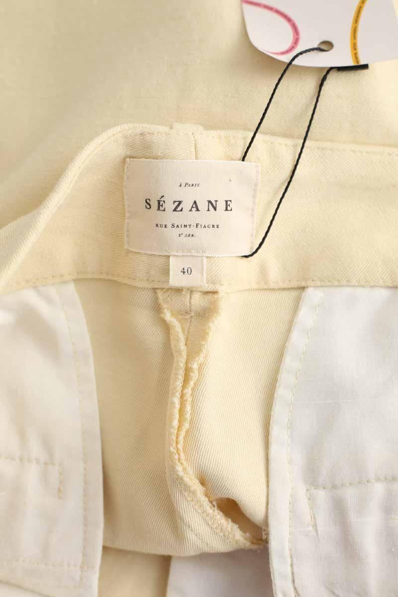 Pantalon large SEZANE - Seconde main Beige